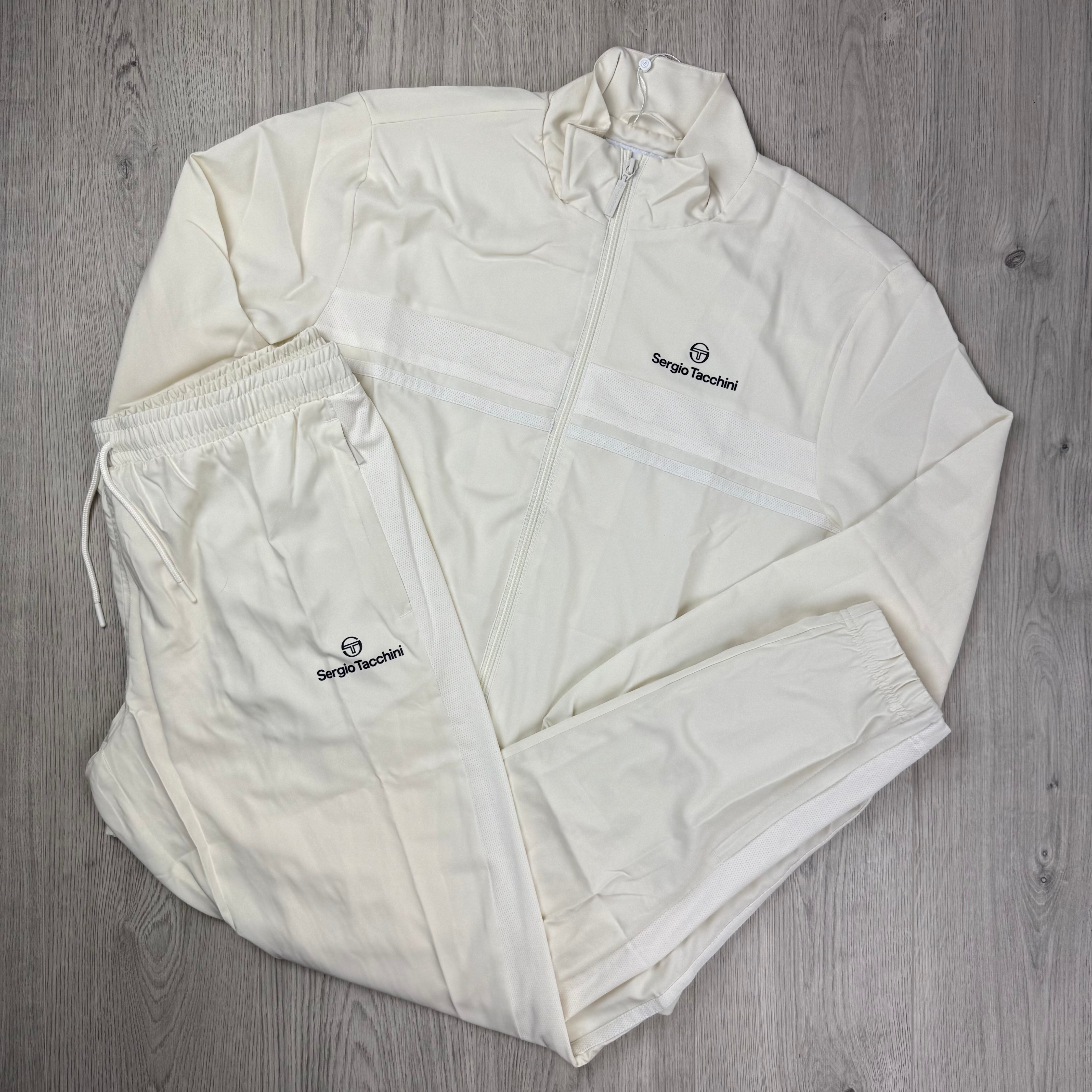 Sergio Tacchini 'Specchio 024' Tracksuit - Gardenia