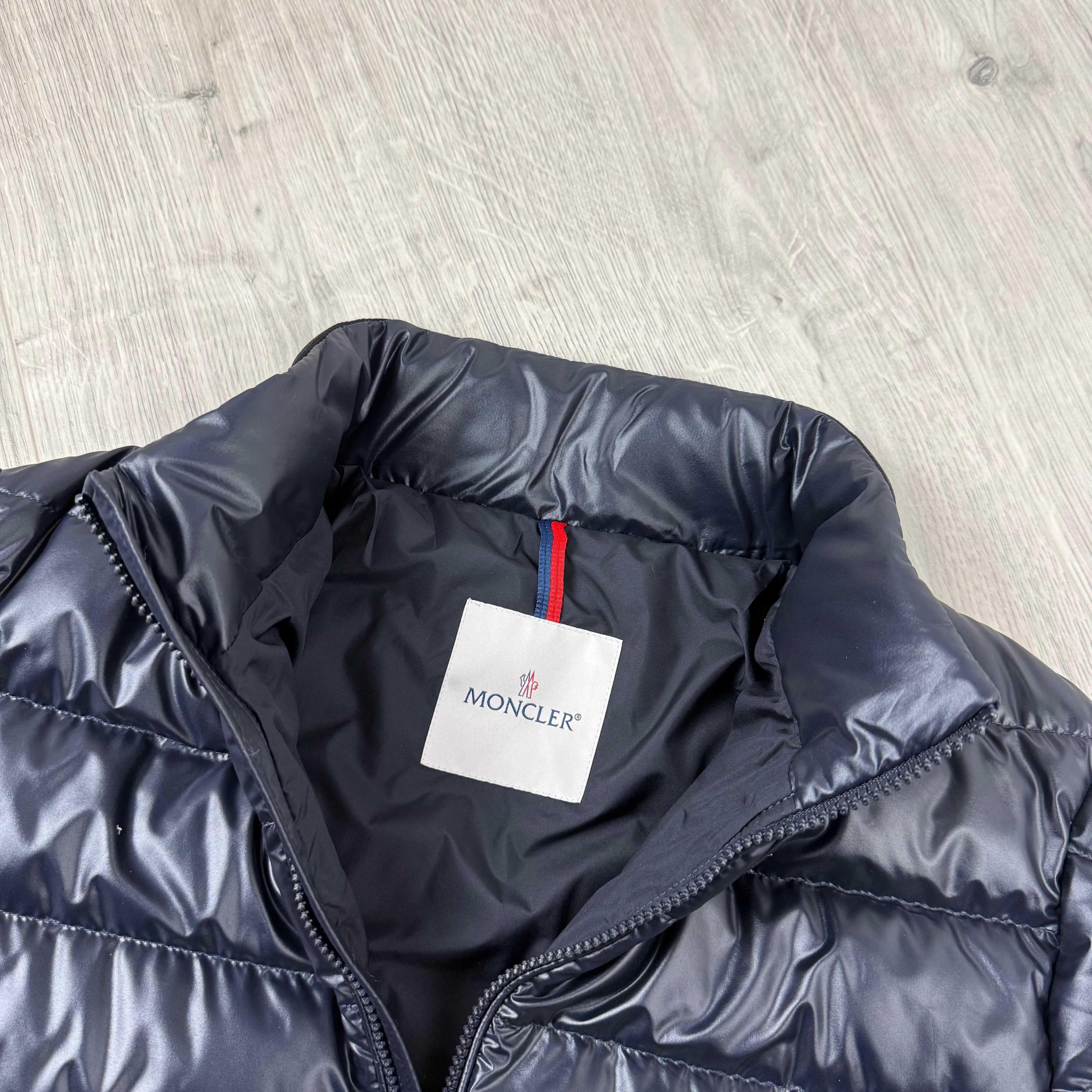 Moncler Junior Brendann Down Jacket - Navy