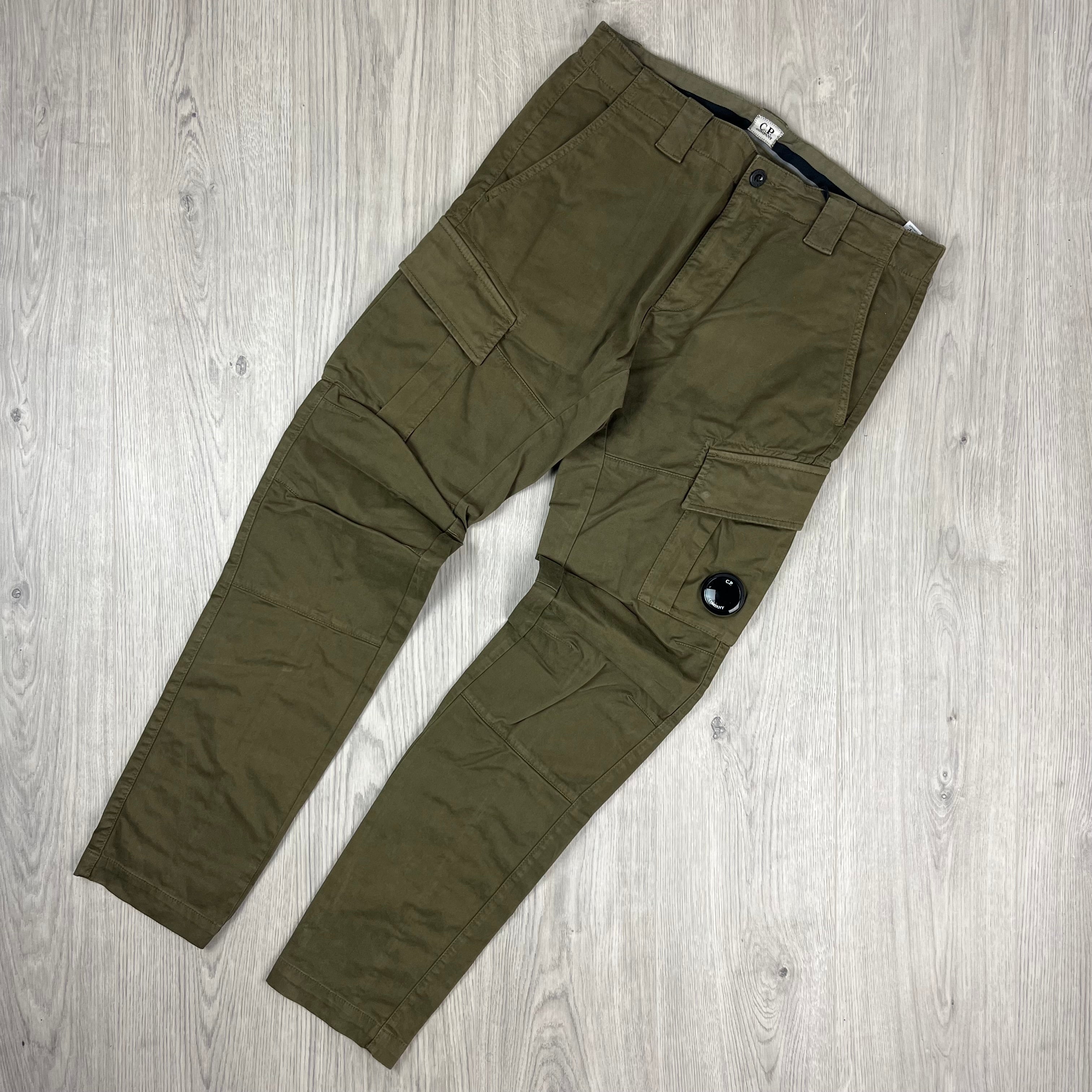 CP Company Cargo Trousers - Ivy Green