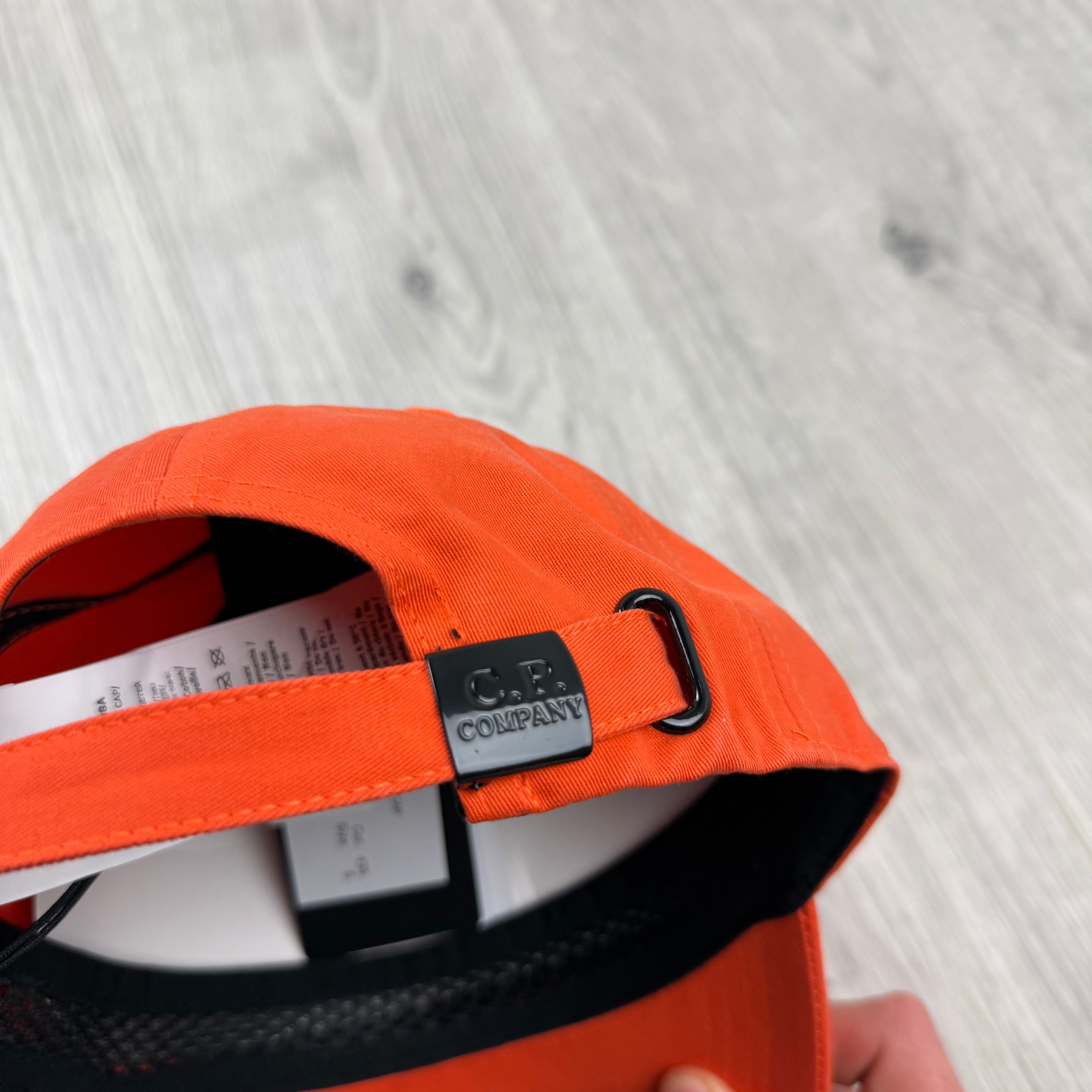 CP Company Junior Baseball Cap - Harvest Pumpkin