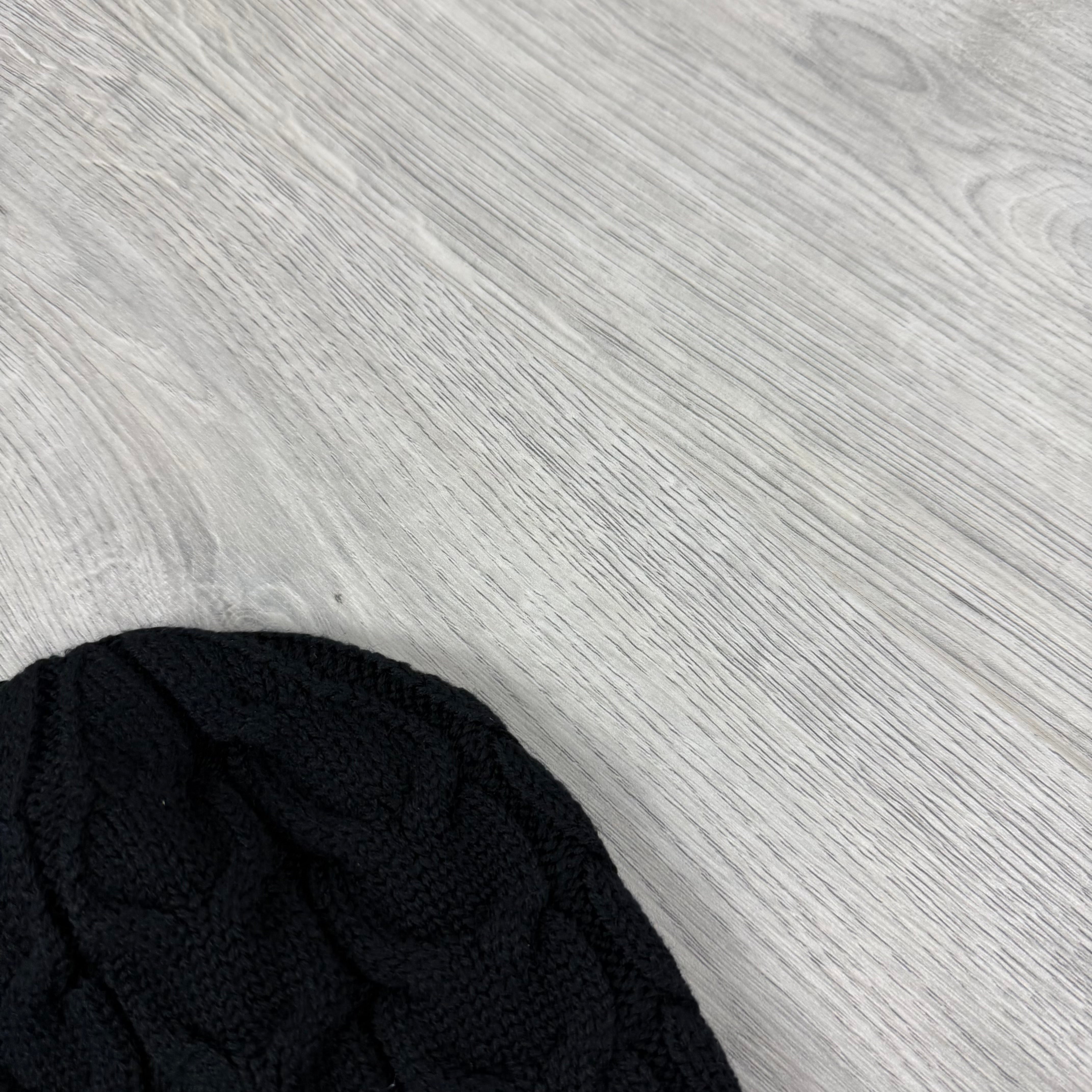 Moncler Junior Knit Beanie - Black