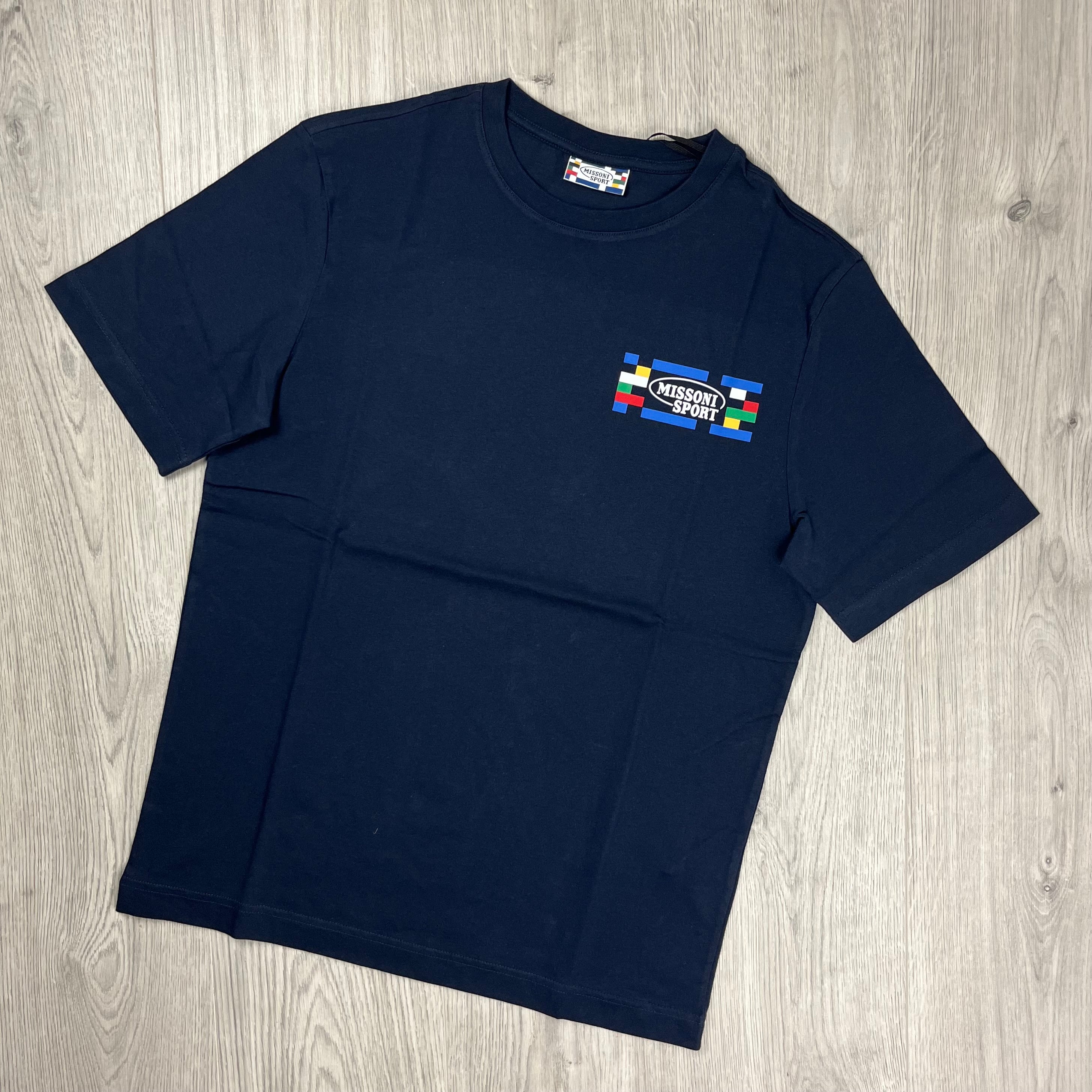 Missoni Sport T-Shirt Pack - White/Navy/Black