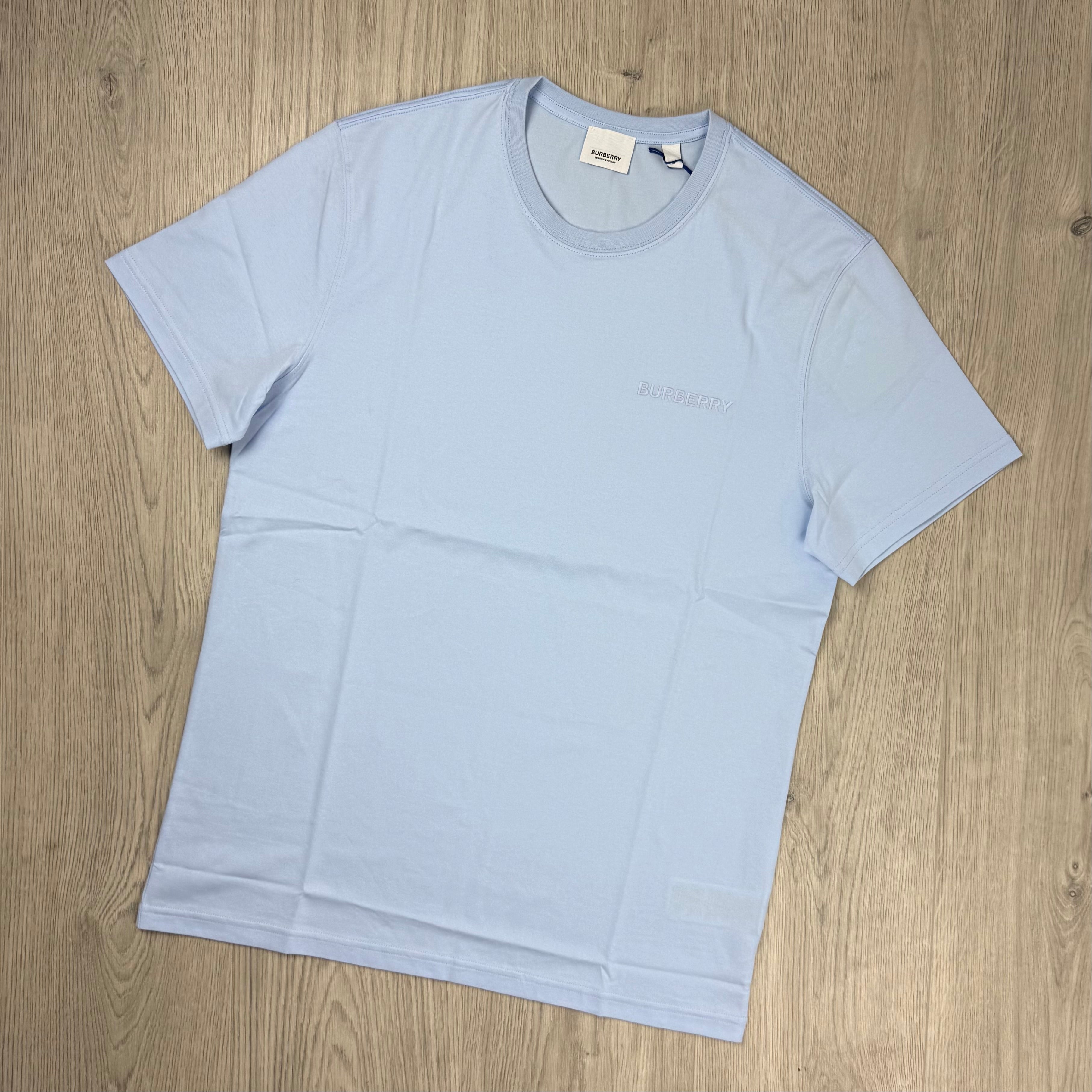 Burberry 'Jenson' T-Shirt - Pale Blue
