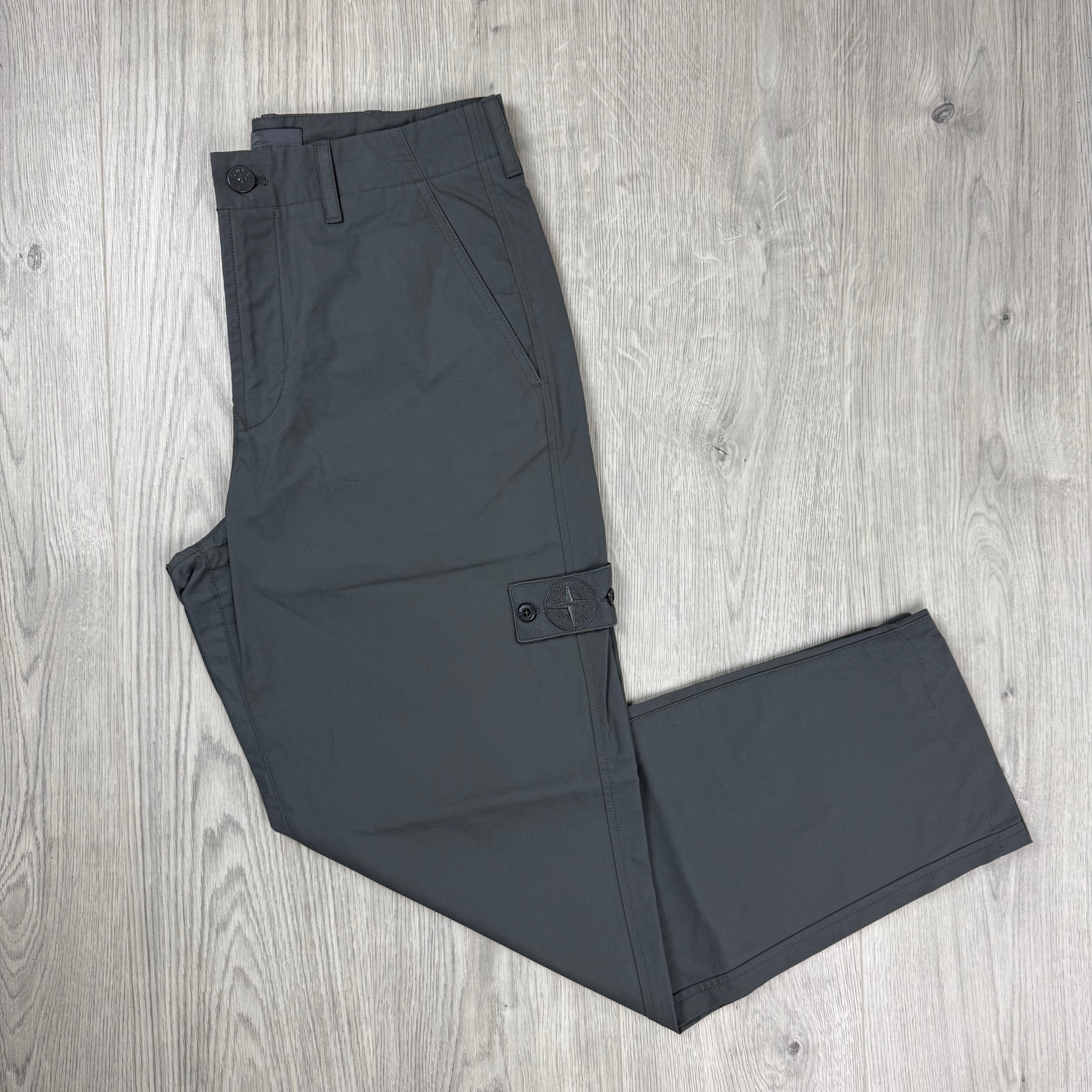 Stone Island Ghost Cargo Trousers - Grey