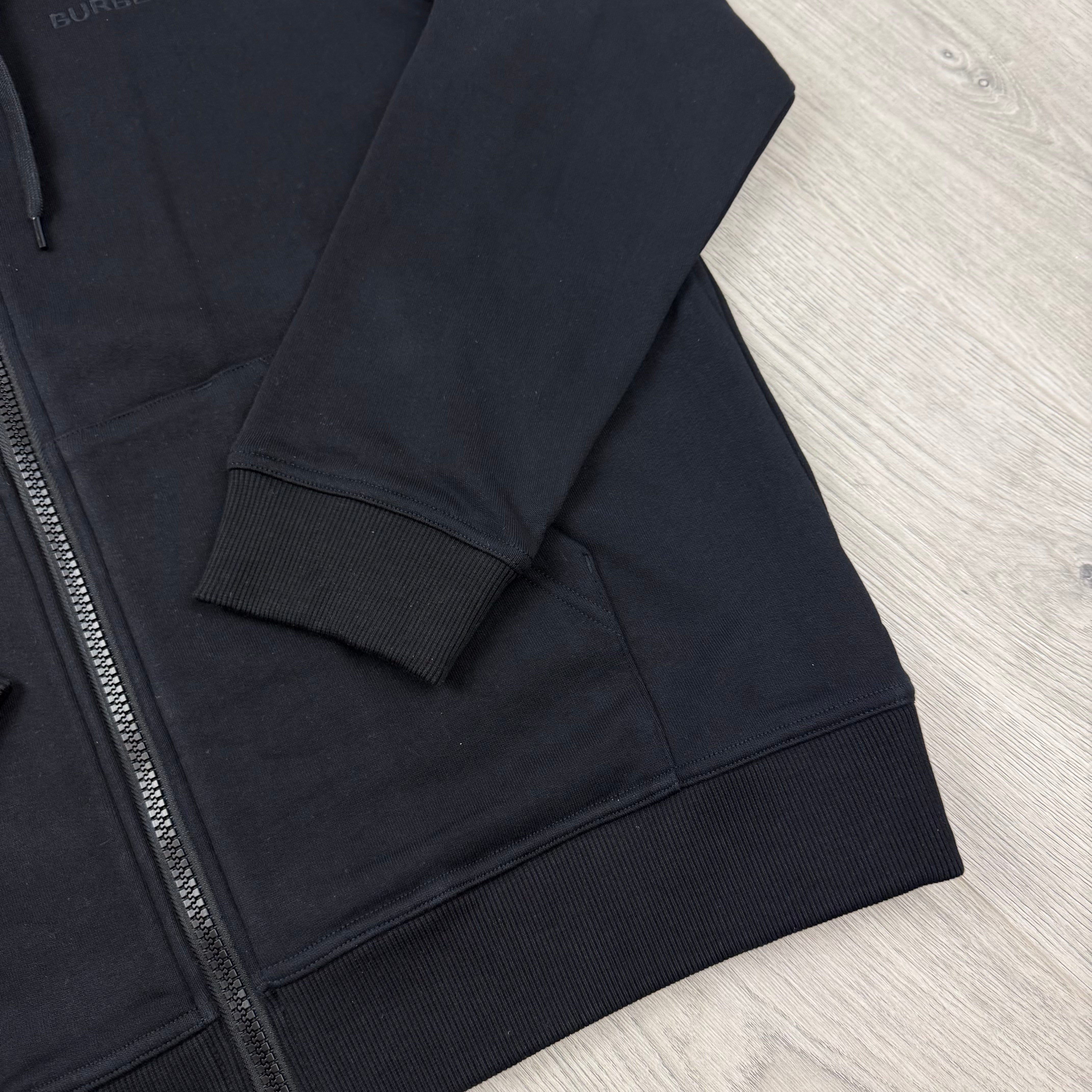 Burberry 'Hove' Zip Hoodie - Black