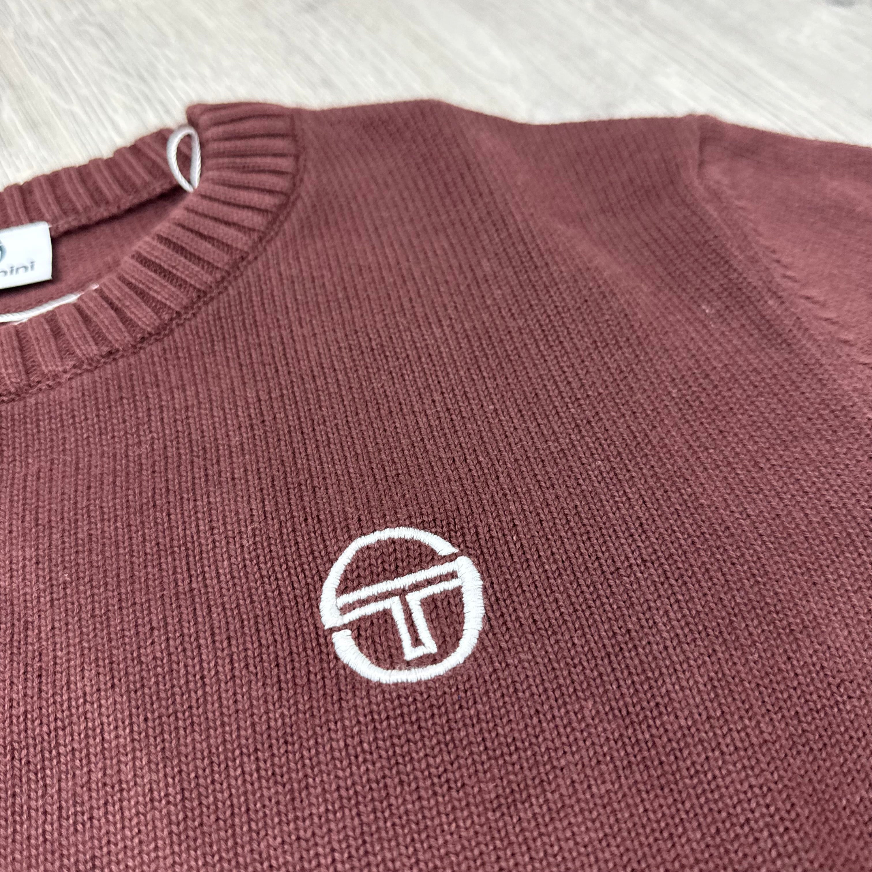 Sergio Tacchini 'Orion' Knit Sweatshirt - Bitter Chocolate