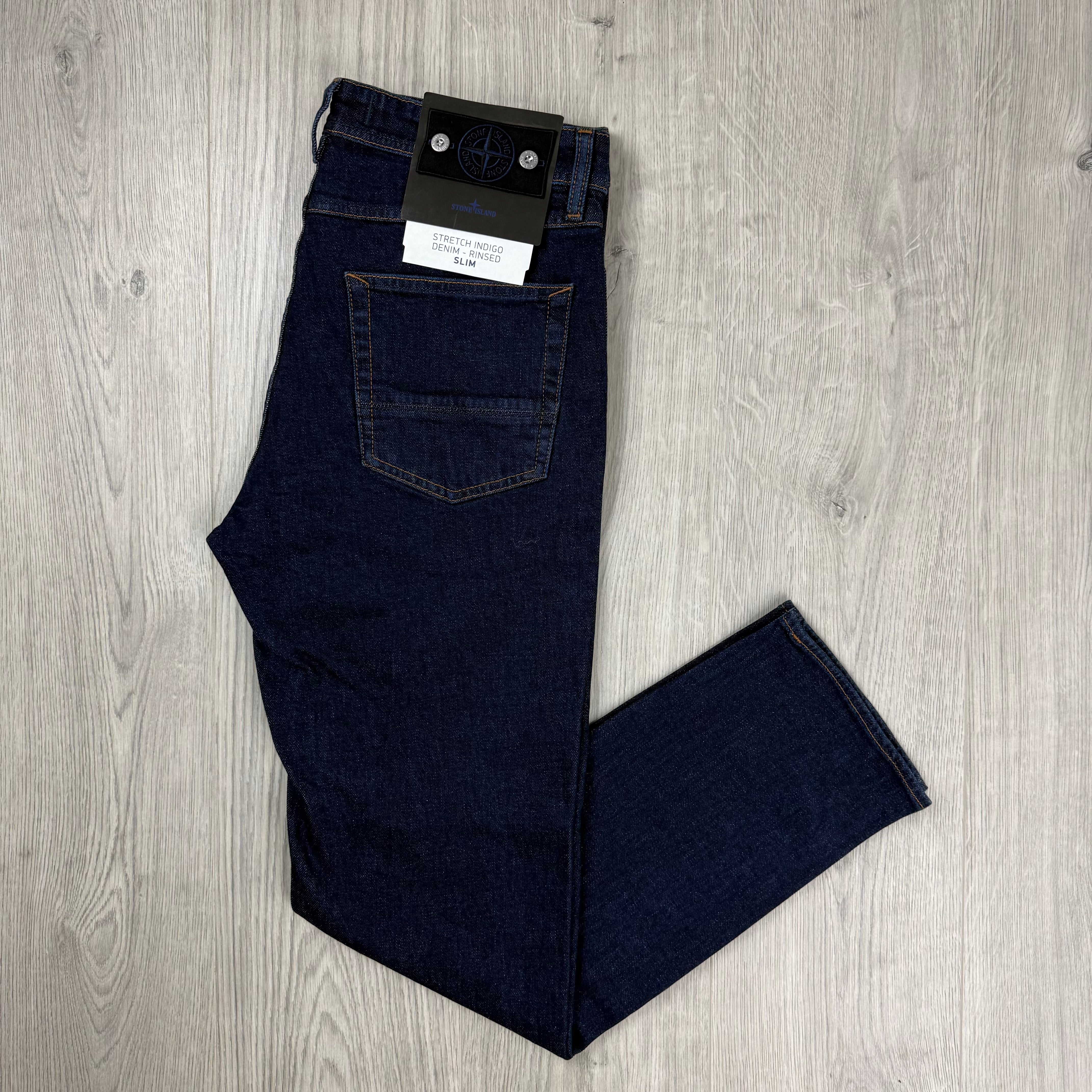 Stone Island Slim Denim Jeans - Navy
