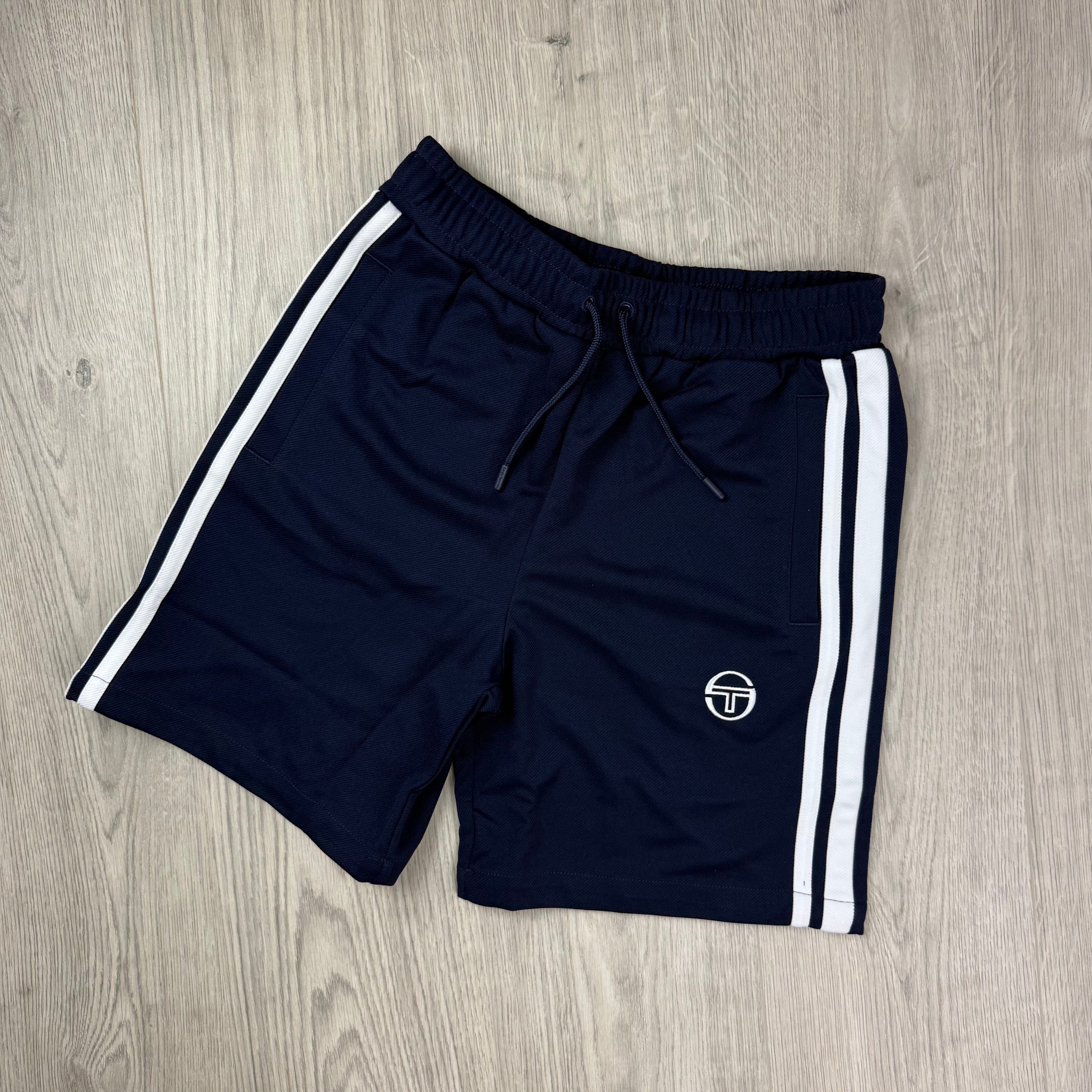 Sergio Tacchini 'Pietrapertosa' Jersey Shorts - Maritime Blue