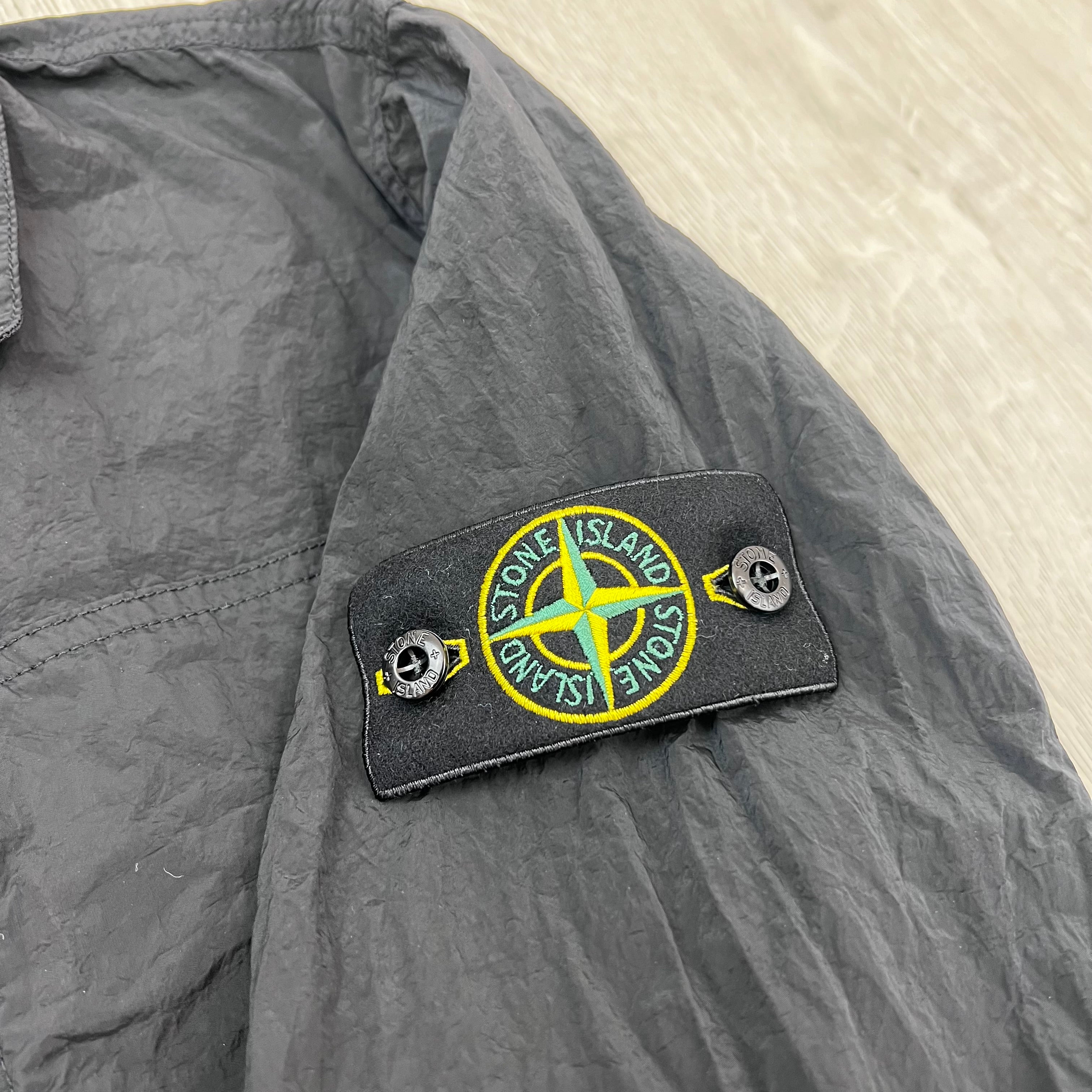 Stone Island Metal Overshirt - Black
