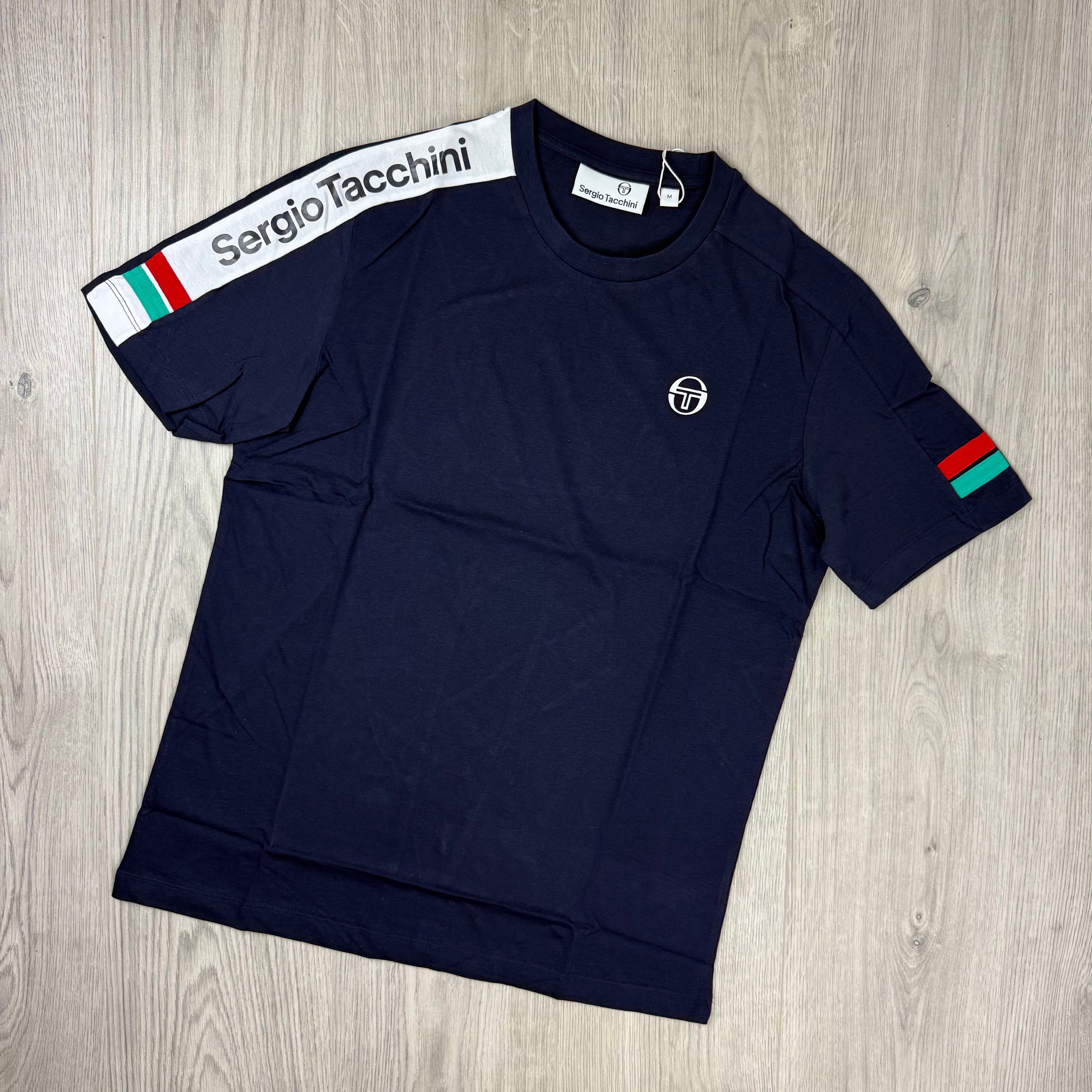 Sergio Tacchini 'Jura Co' T-Shirt - Navy