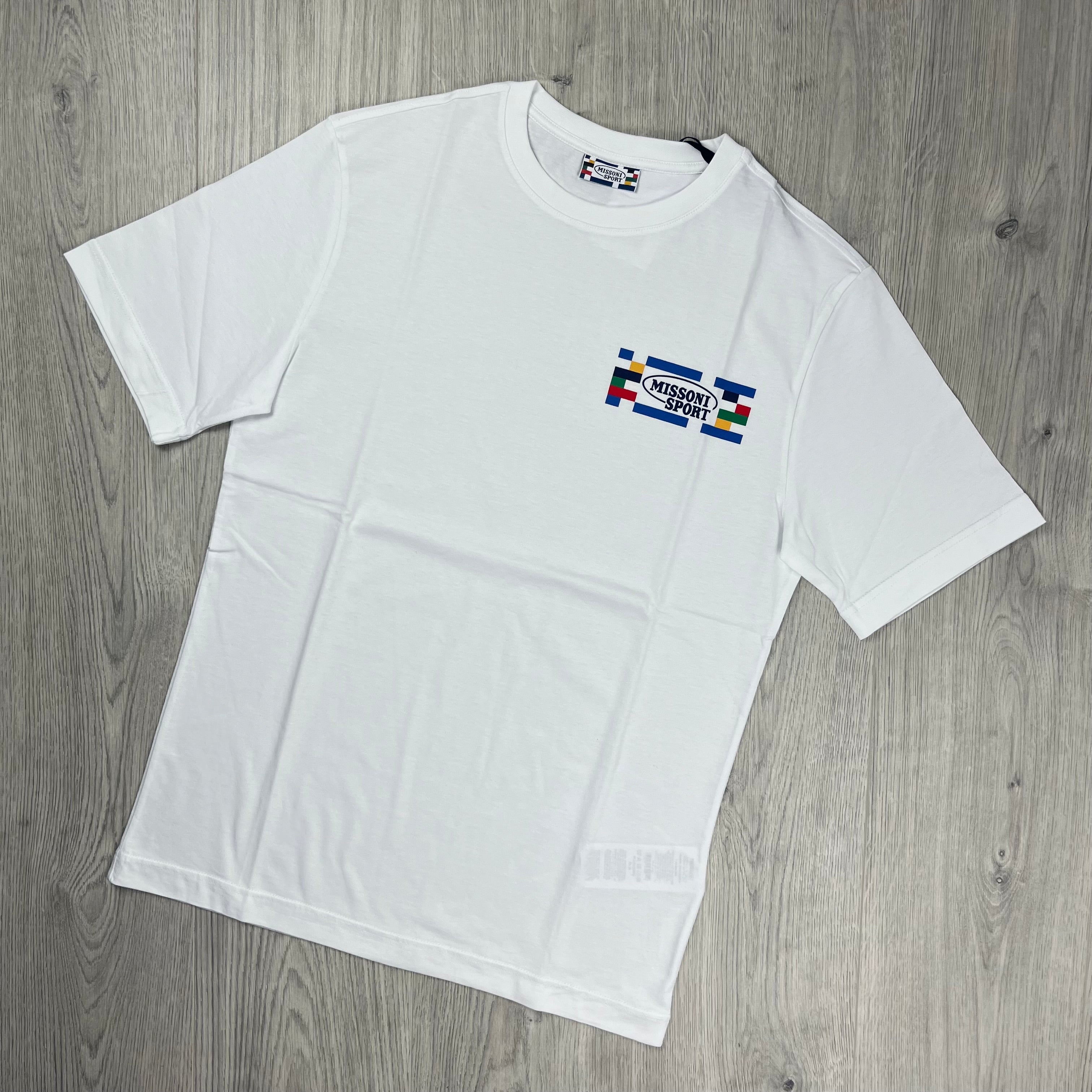 Missoni Sport T-Shirt Pack - White/Navy