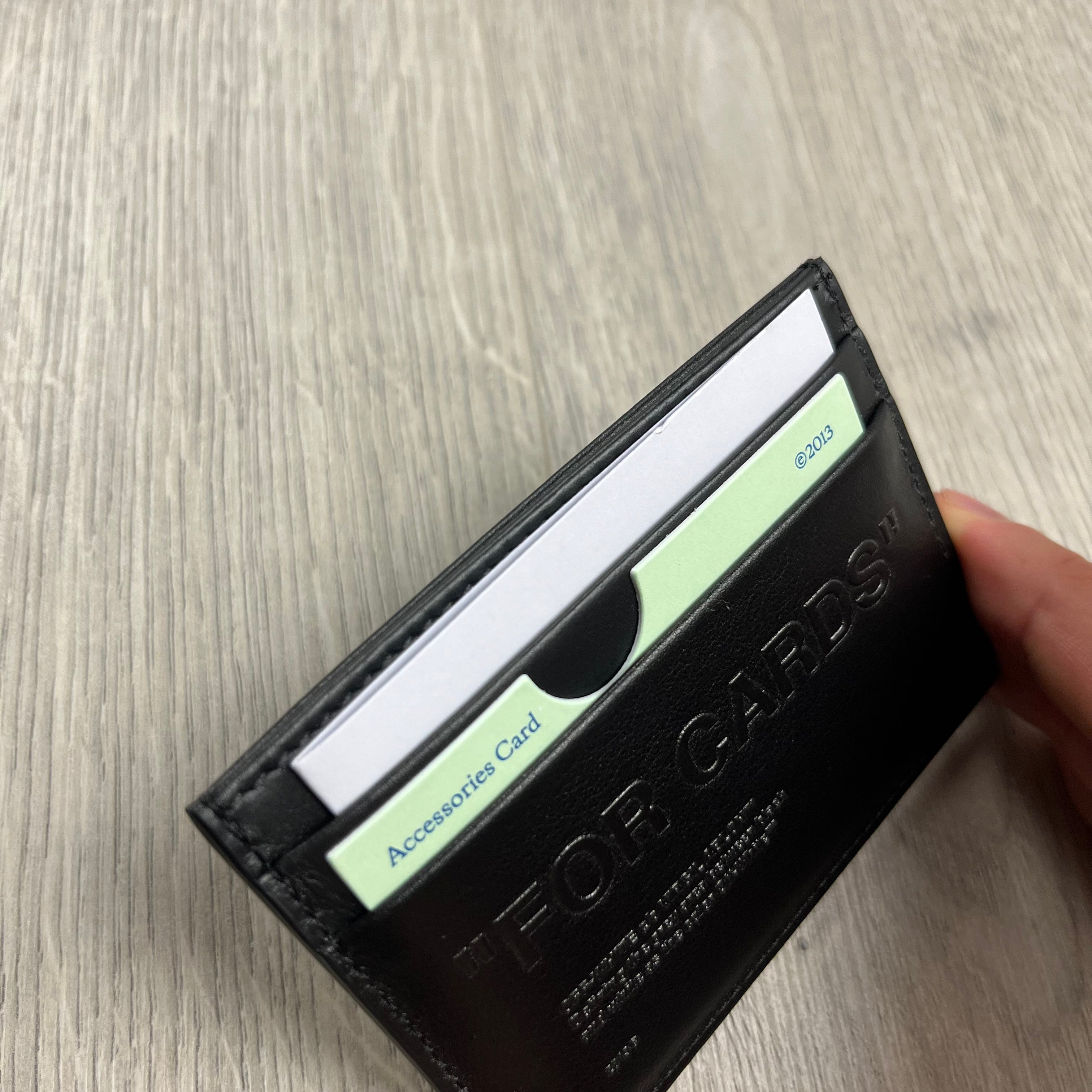 Off-White Debossed Cardholder
