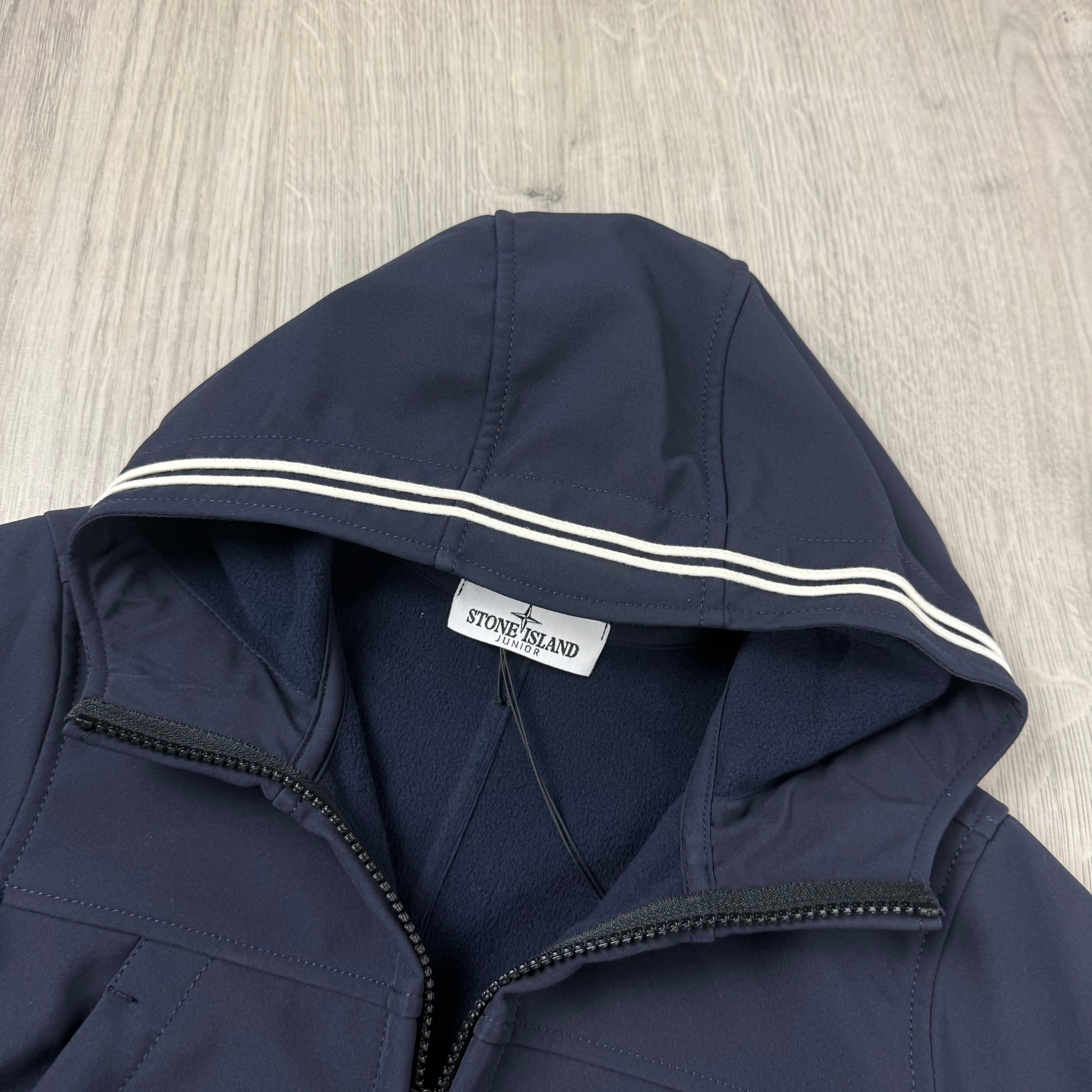 Stone Island Junior Shell Jacket - Navy