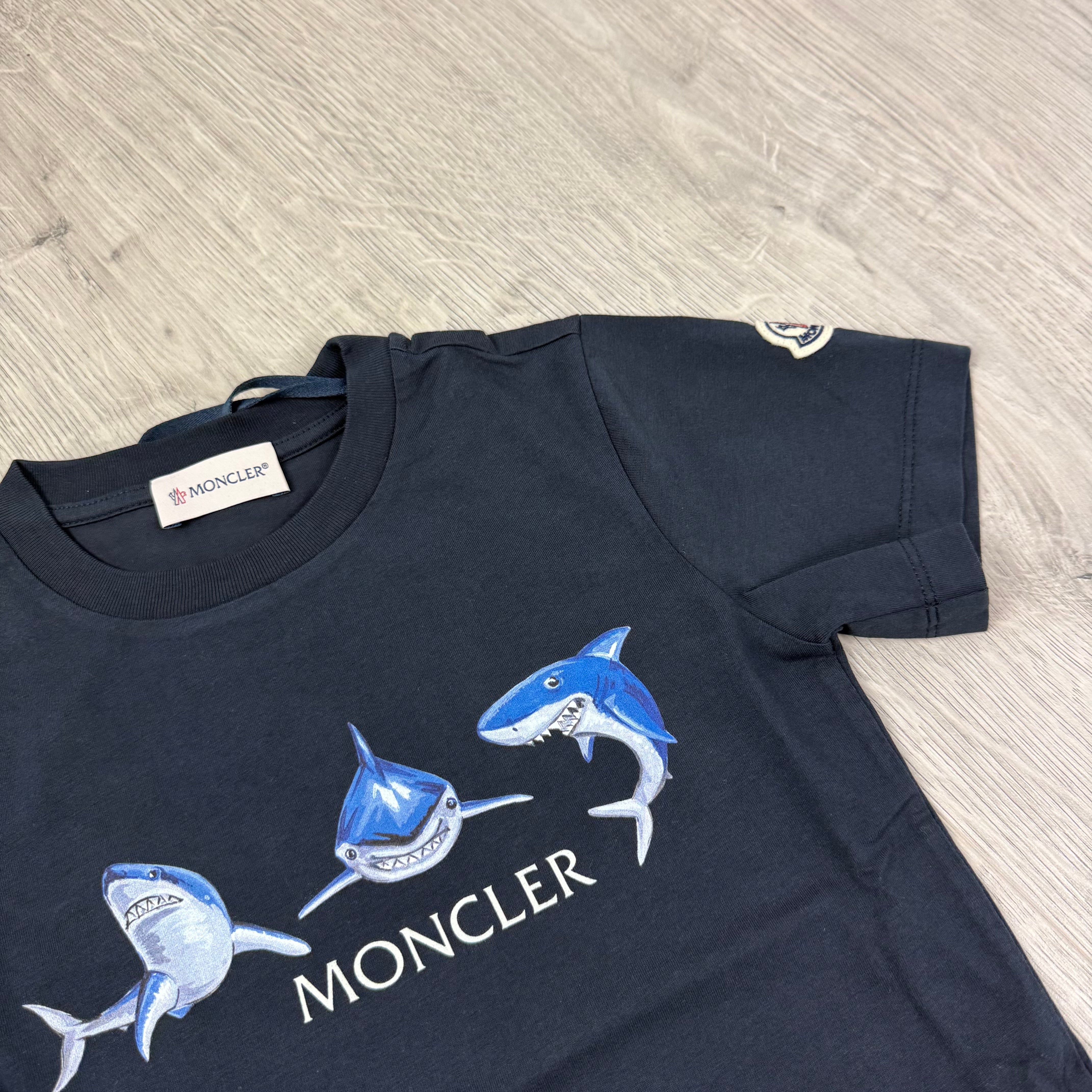 Moncler Junior Shark Set - Navy/Blue