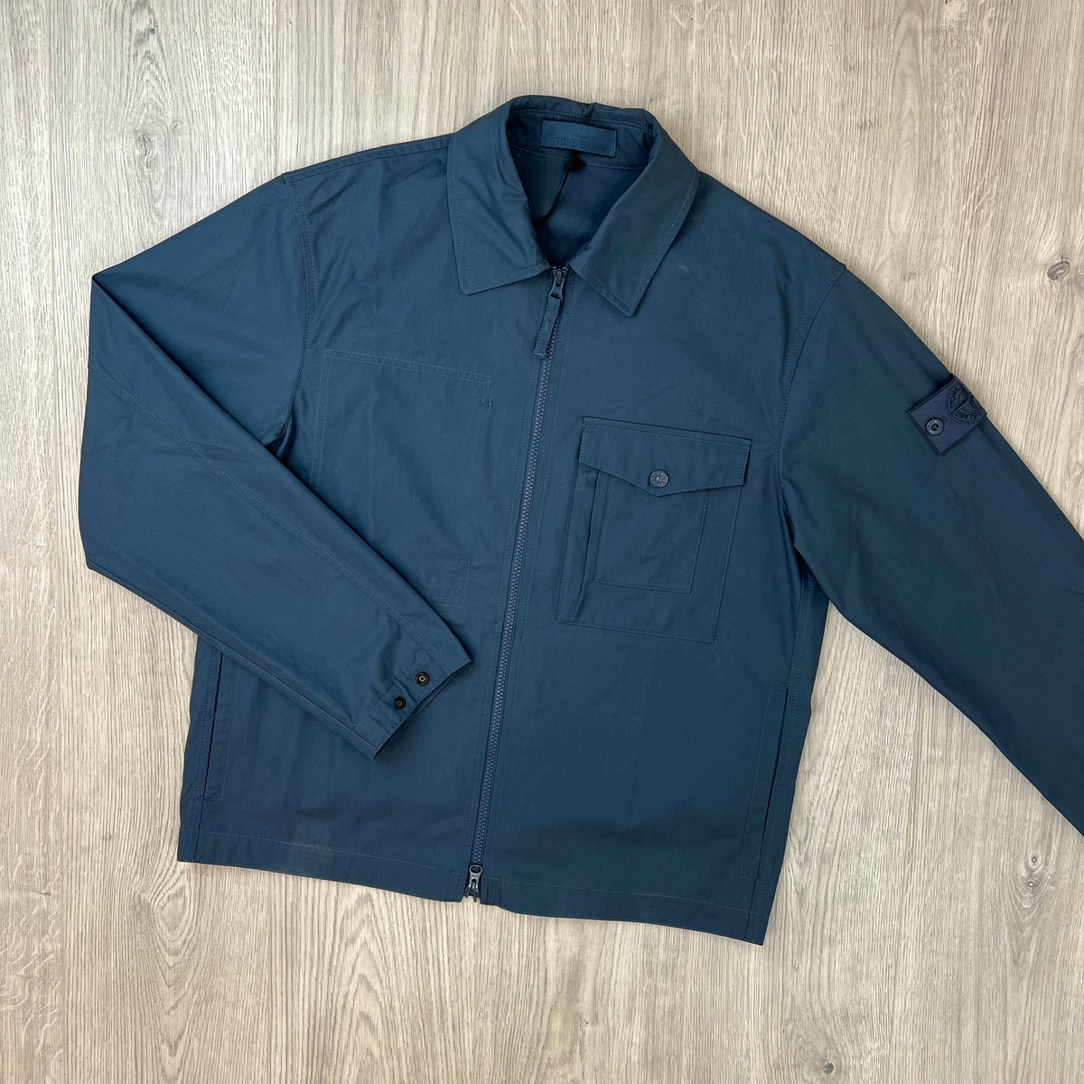 Stone Island Ghost Overshirt - Slate Blue