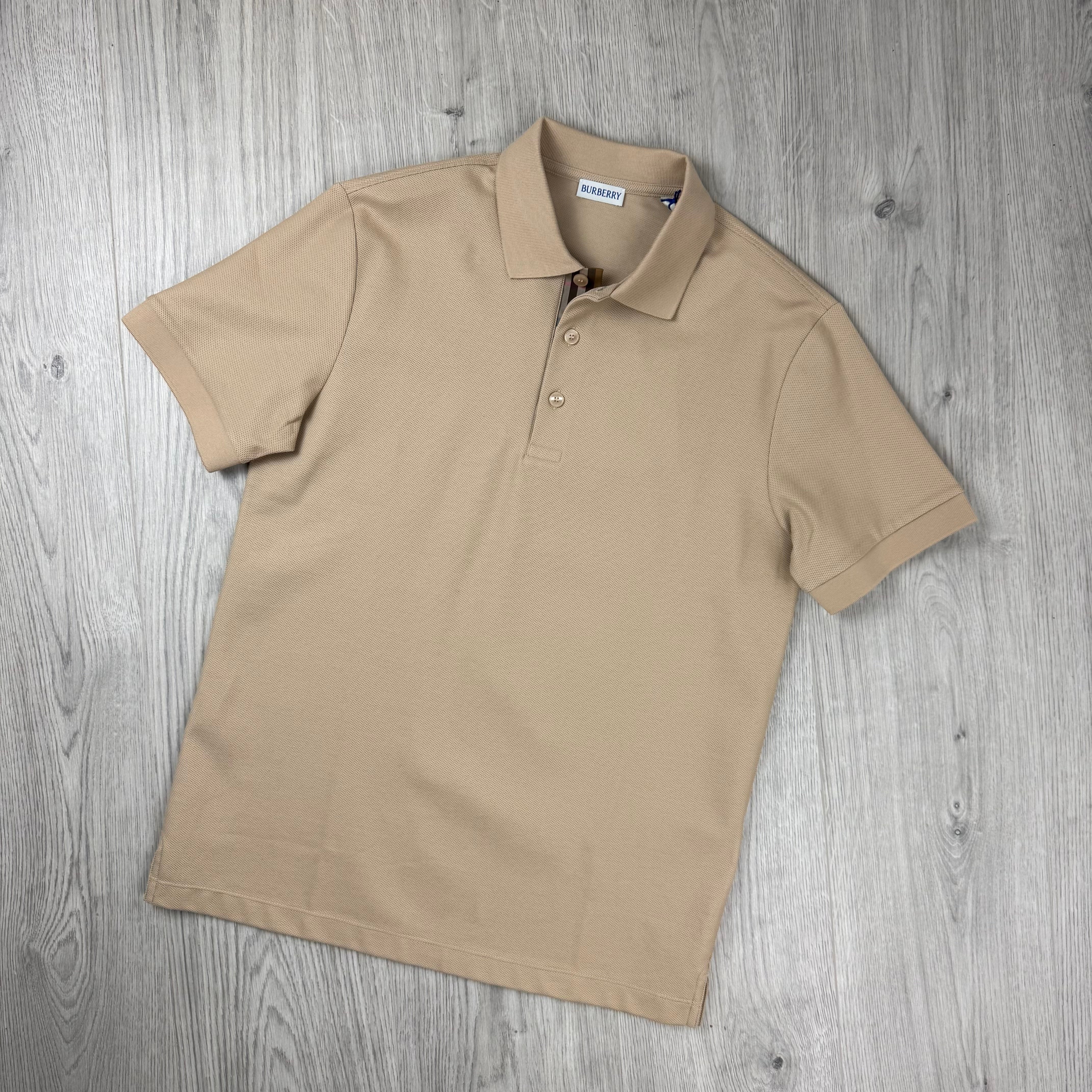 Burberry 'Hartford' Polo Shirt - Soft Fawn