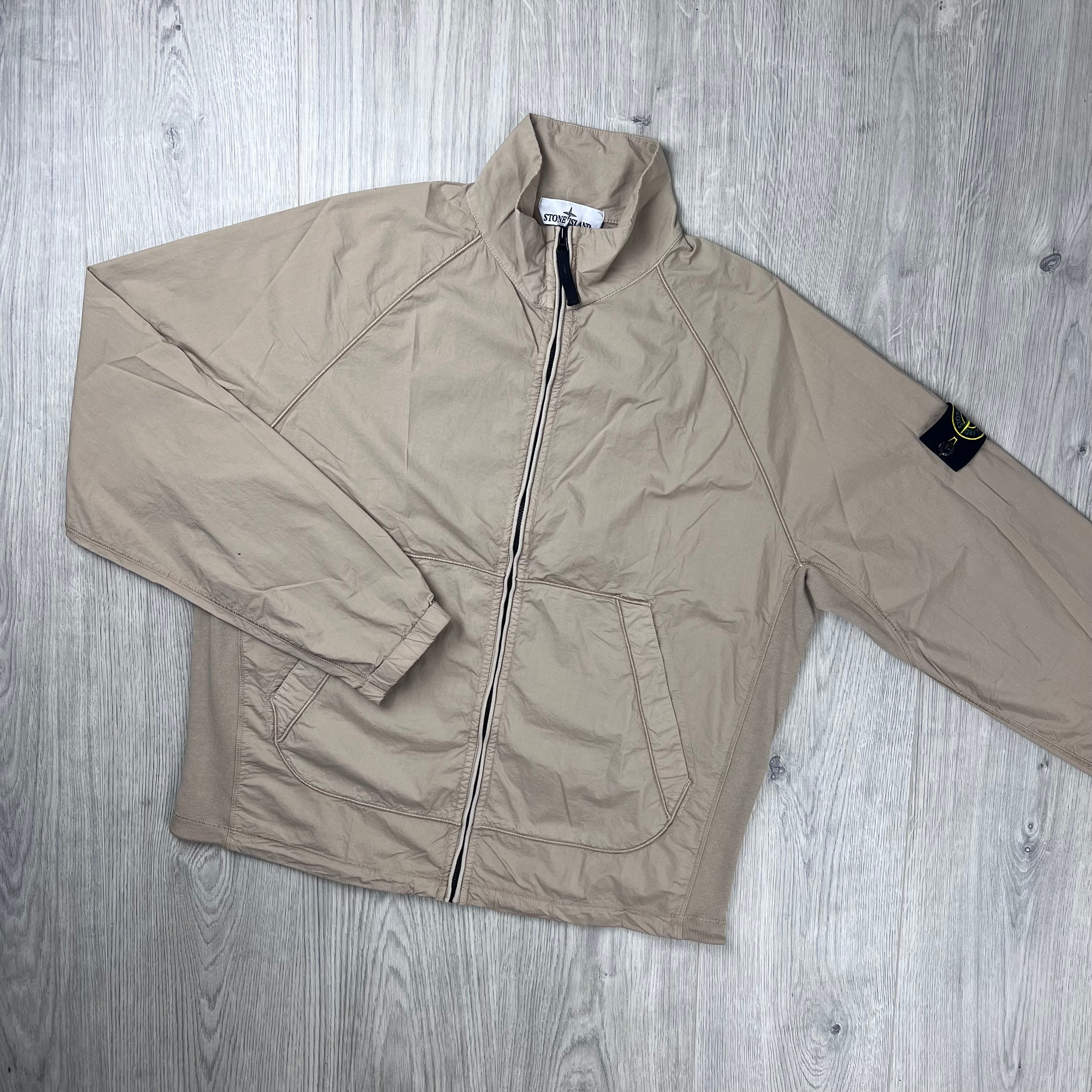 Stone Island 'Paracadute' Track Jacket - Desert