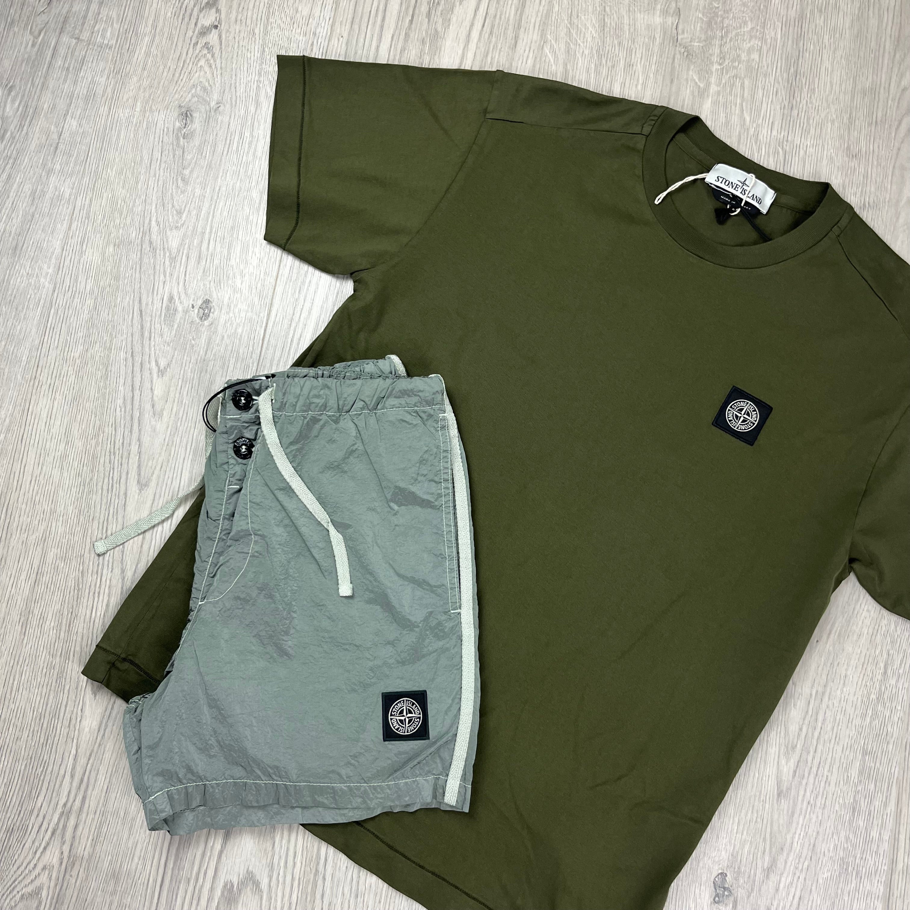Stone Island Holiday Set - Olive/Sage