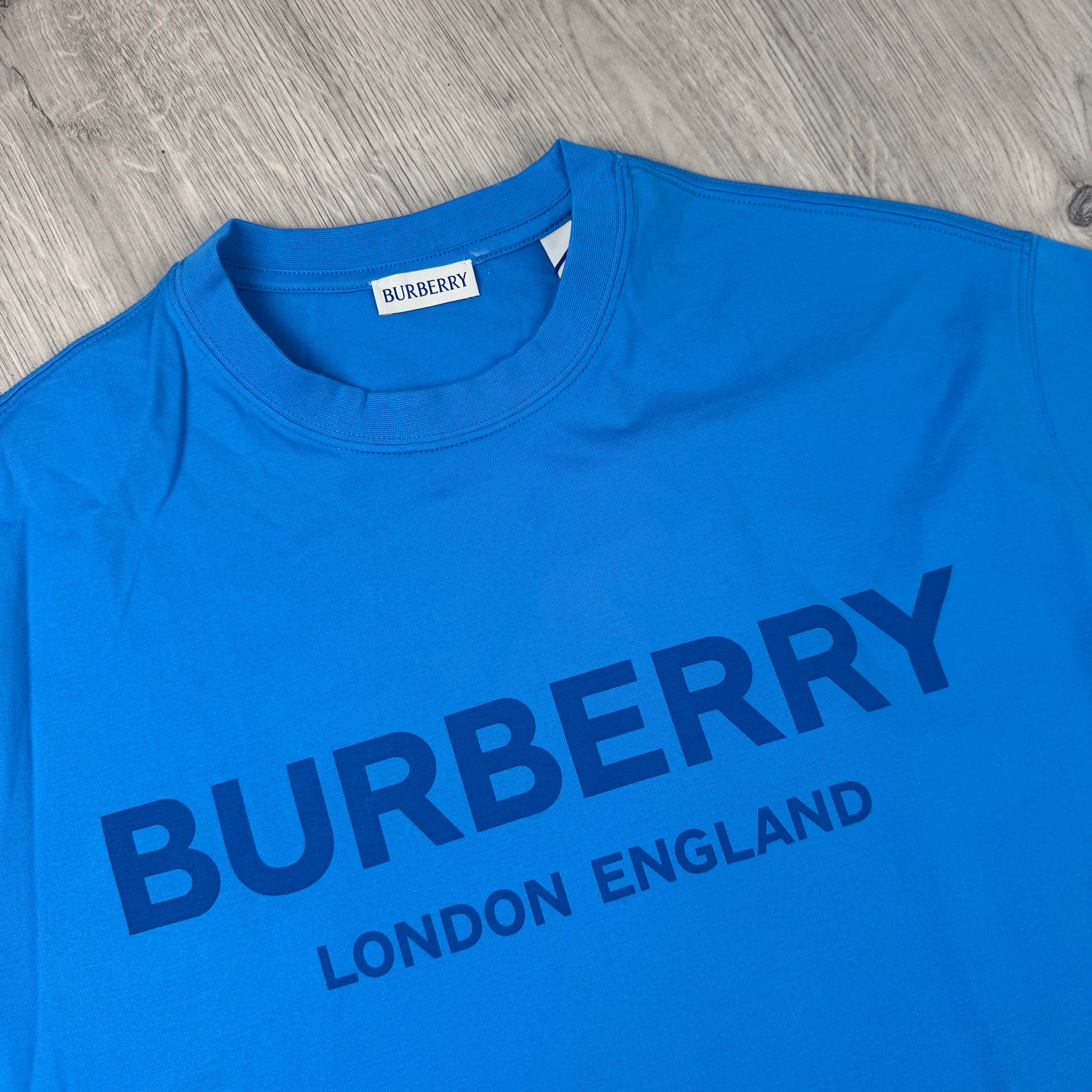 Burberry 'Ellison' T-Shirt - Cerulean