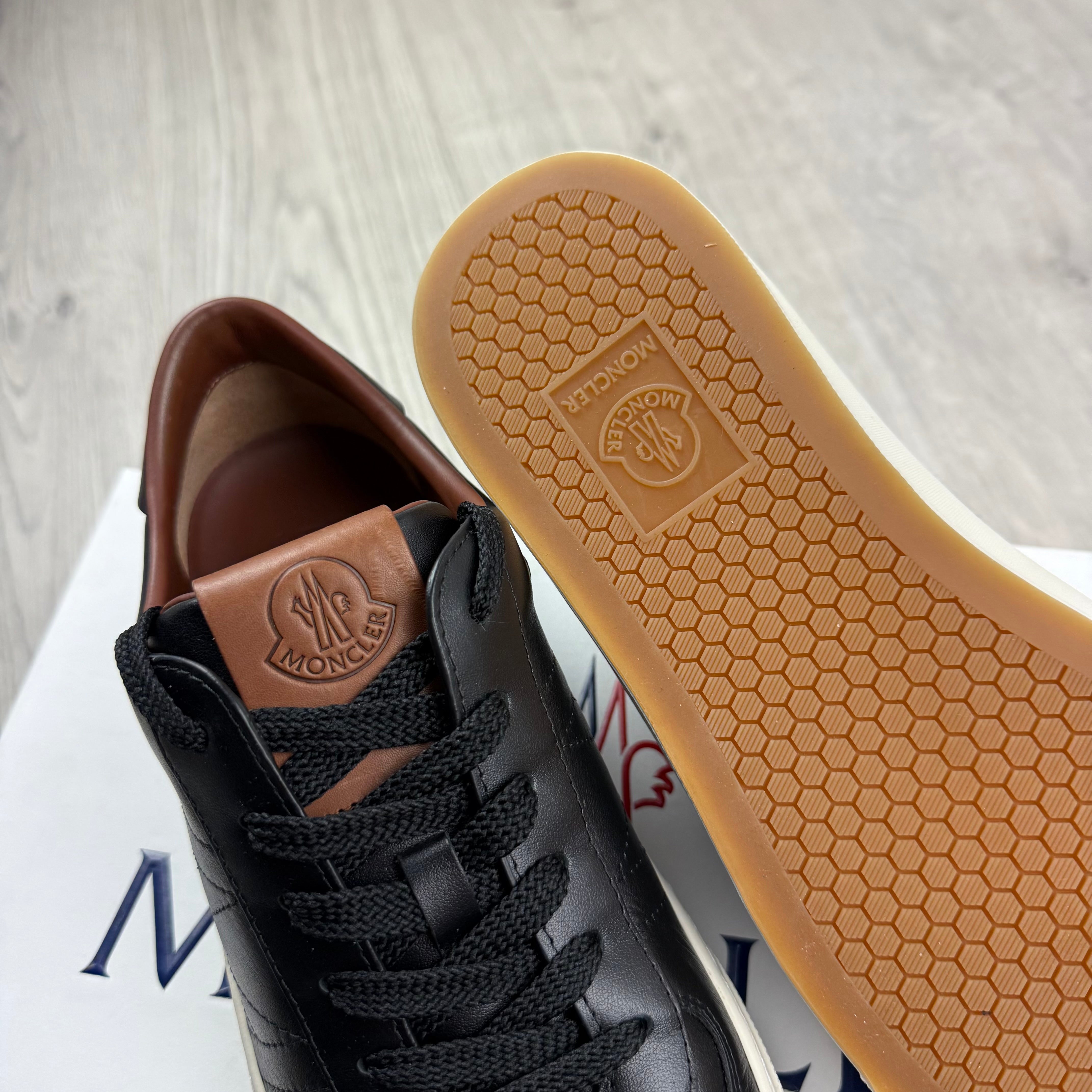 Moncler 'Monclub' Nubuck Sneakers - Black