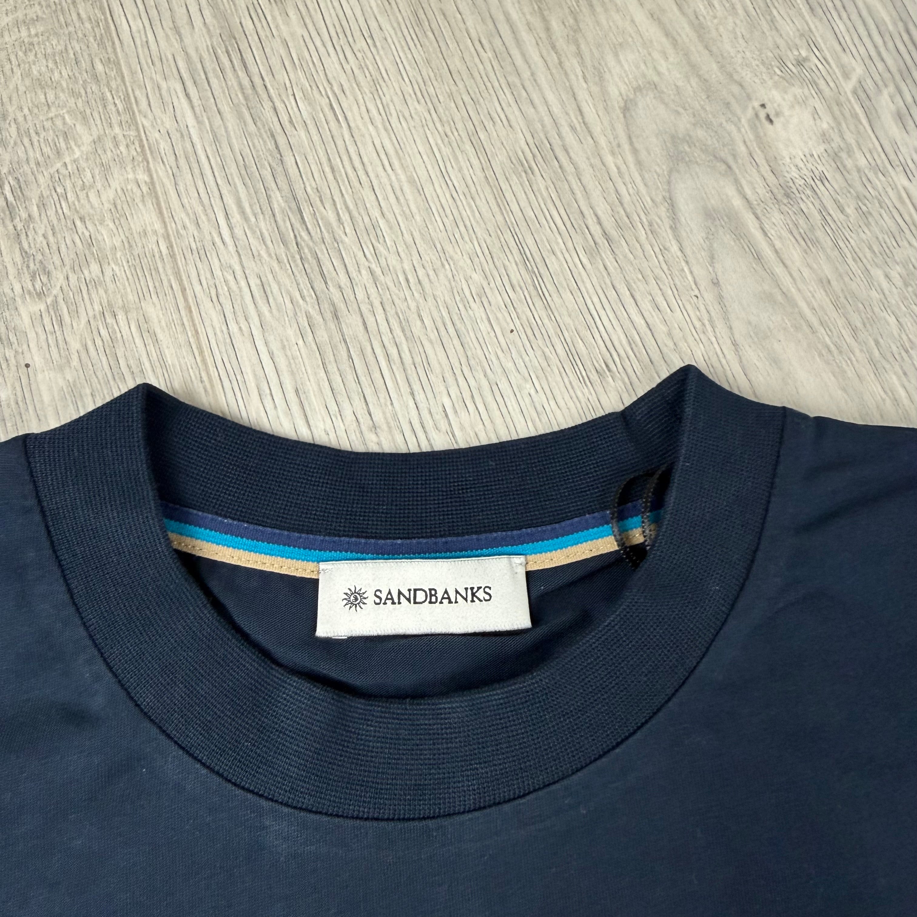 Sandbanks 'Sonar' T-Shirt - Navy