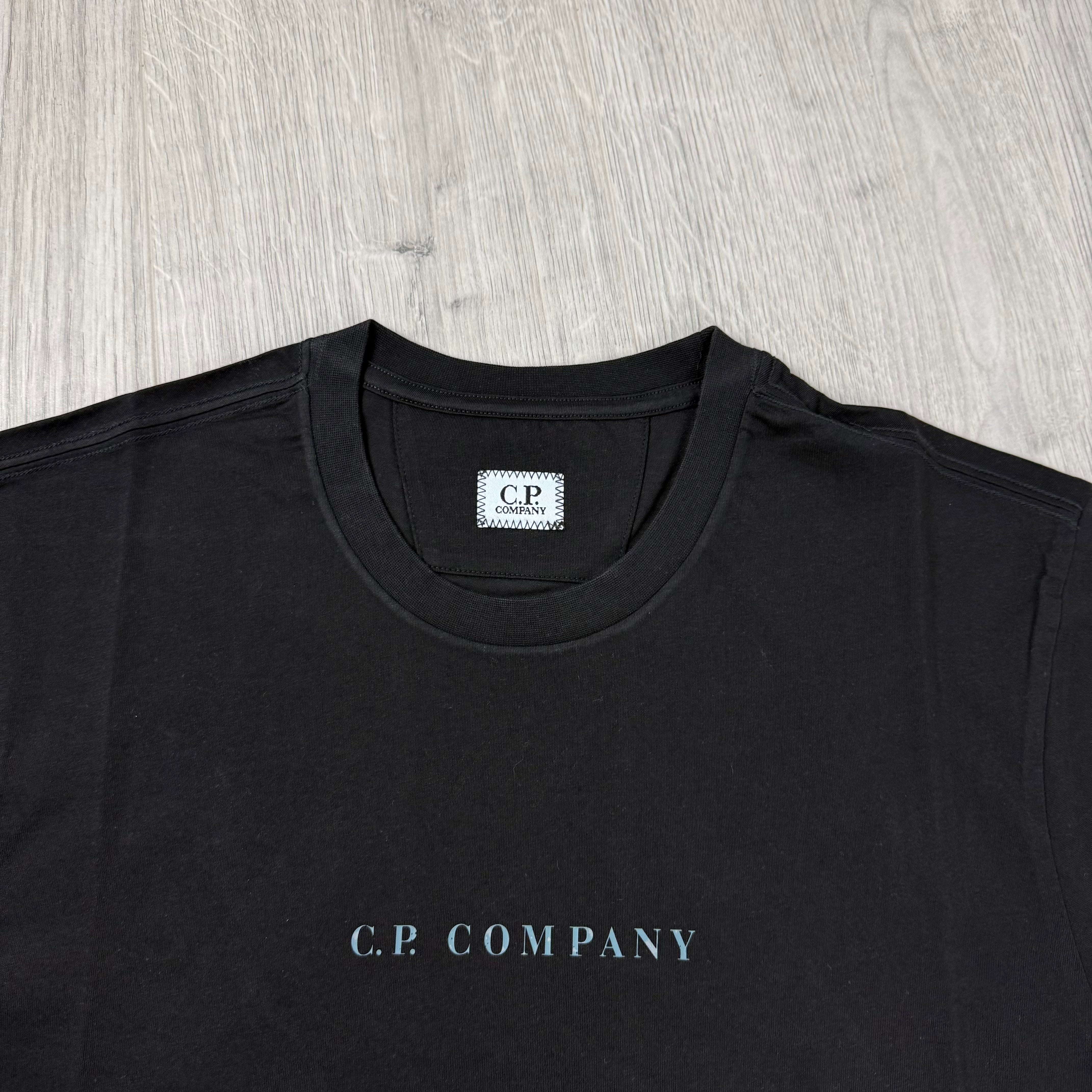 CP Company Printed T-Shirt - Black