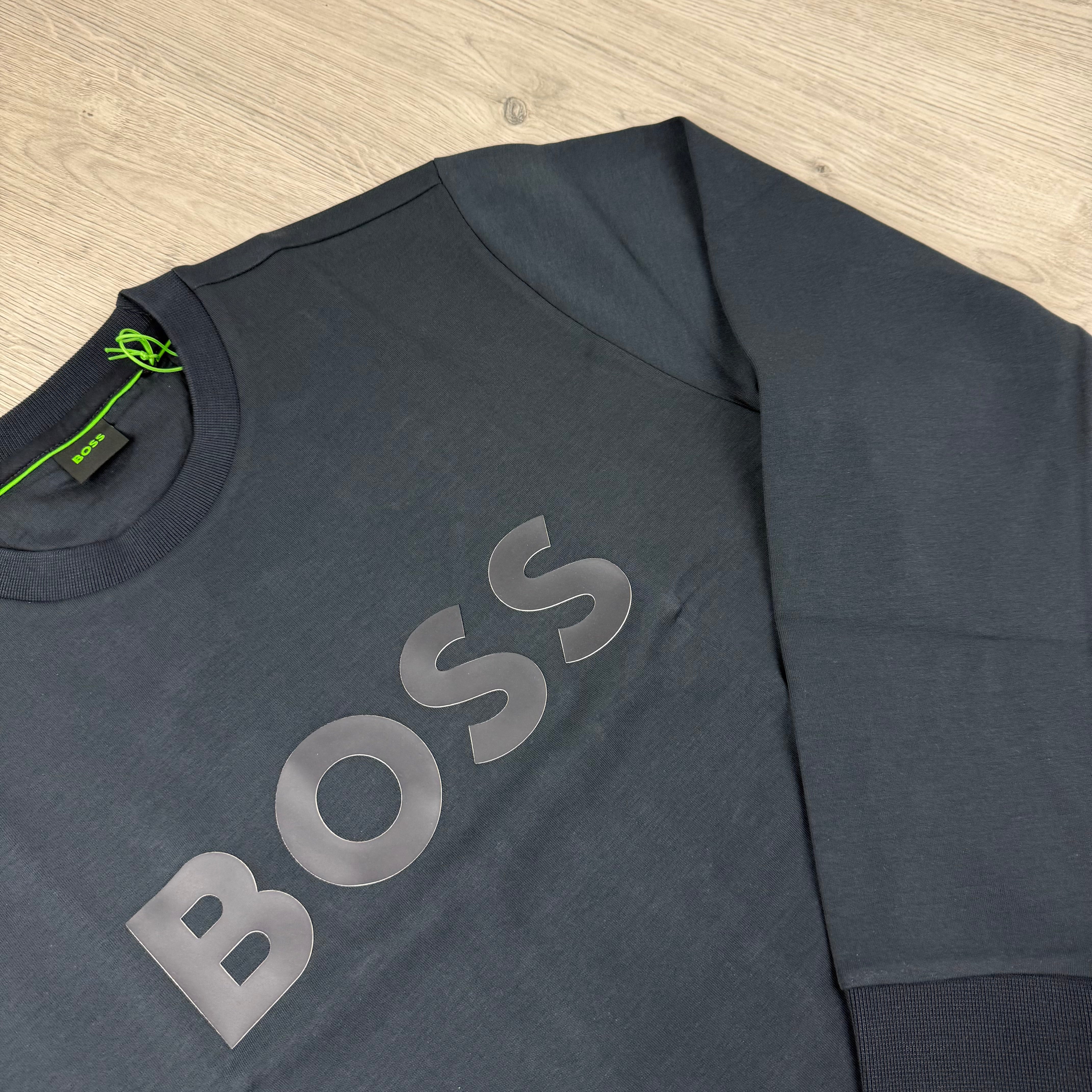 Hugo Boss 'Salbo' Sweatshirt - Navy