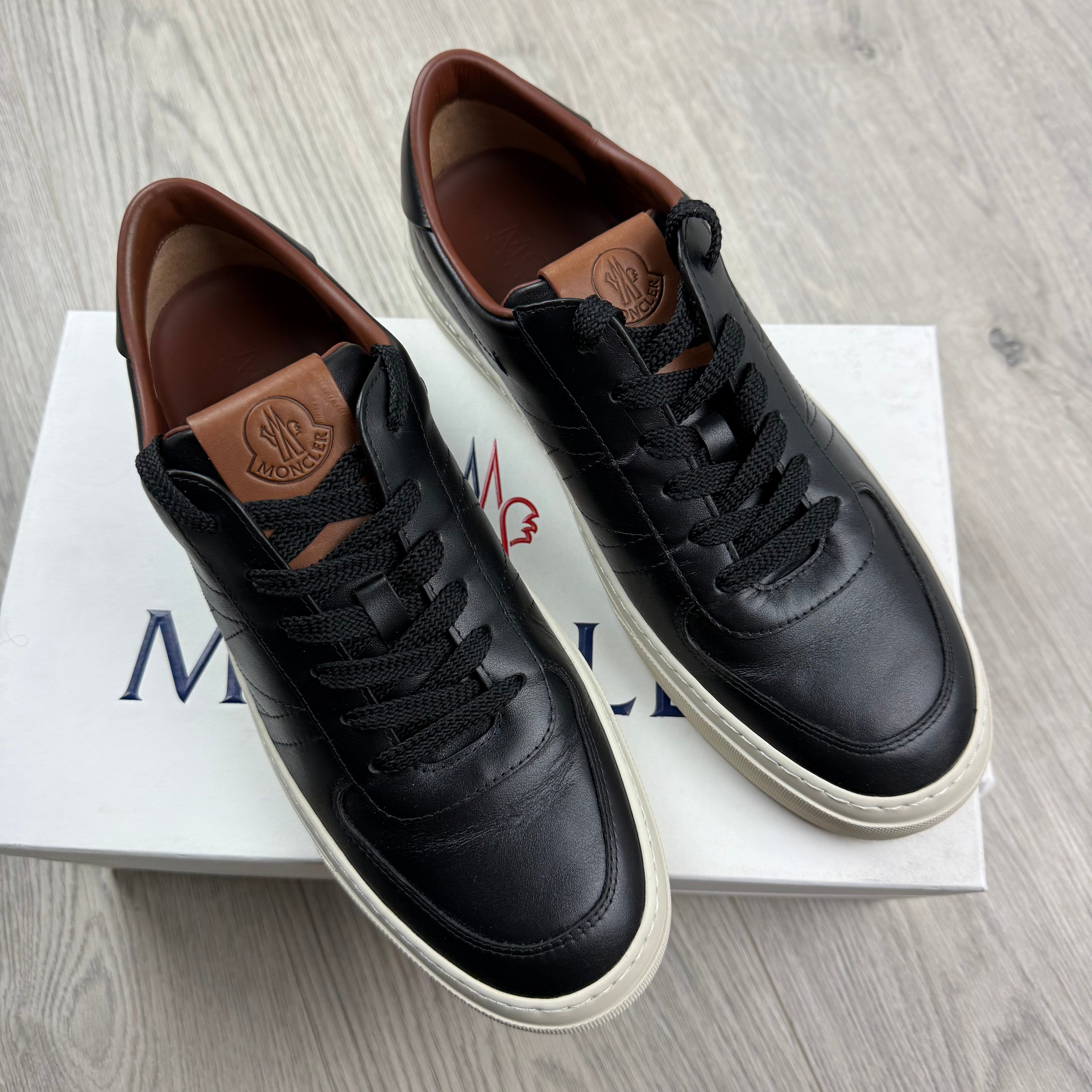 Moncler 'Monclub' Nubuck Sneakers - Black