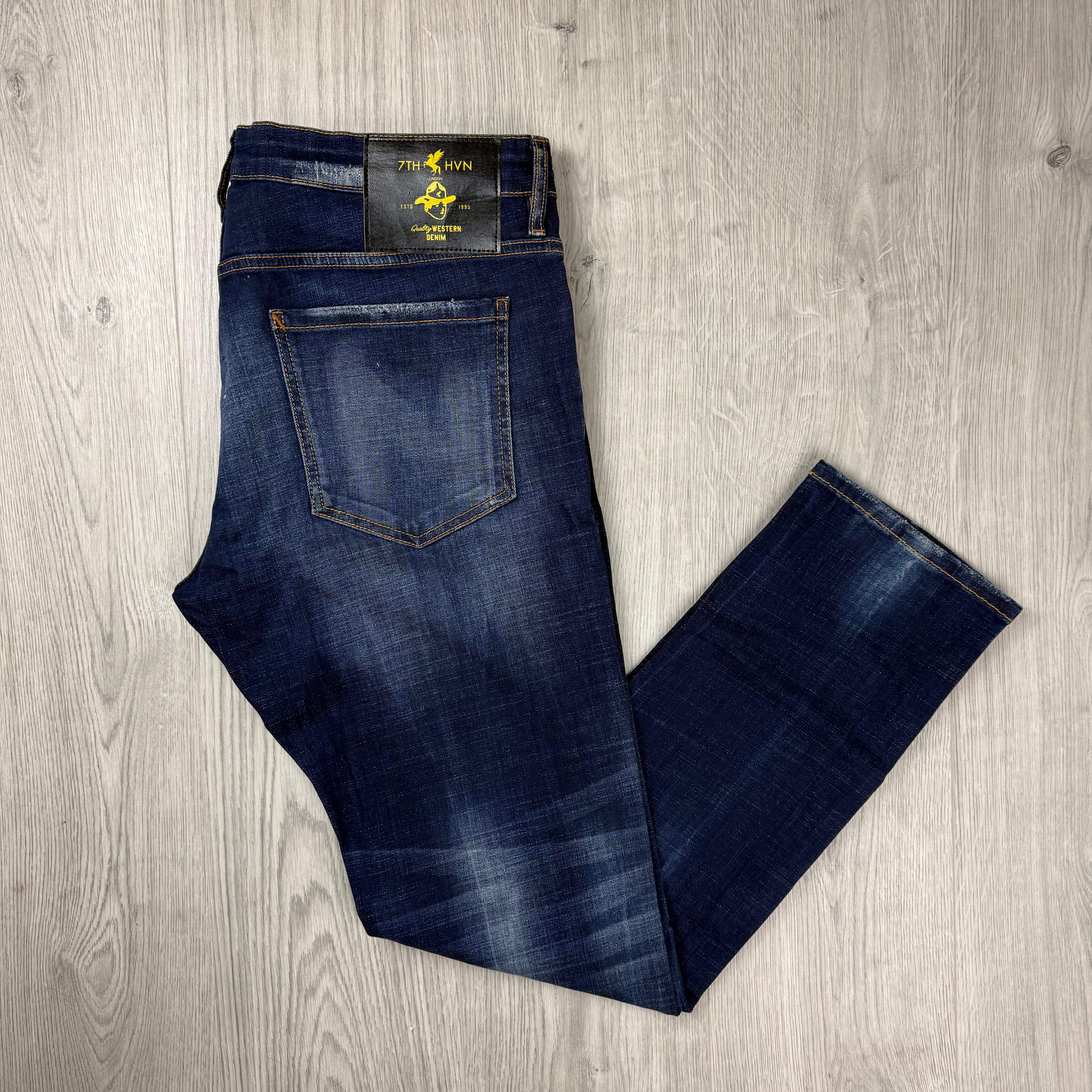7TH HVN Slim Jeans - Blue