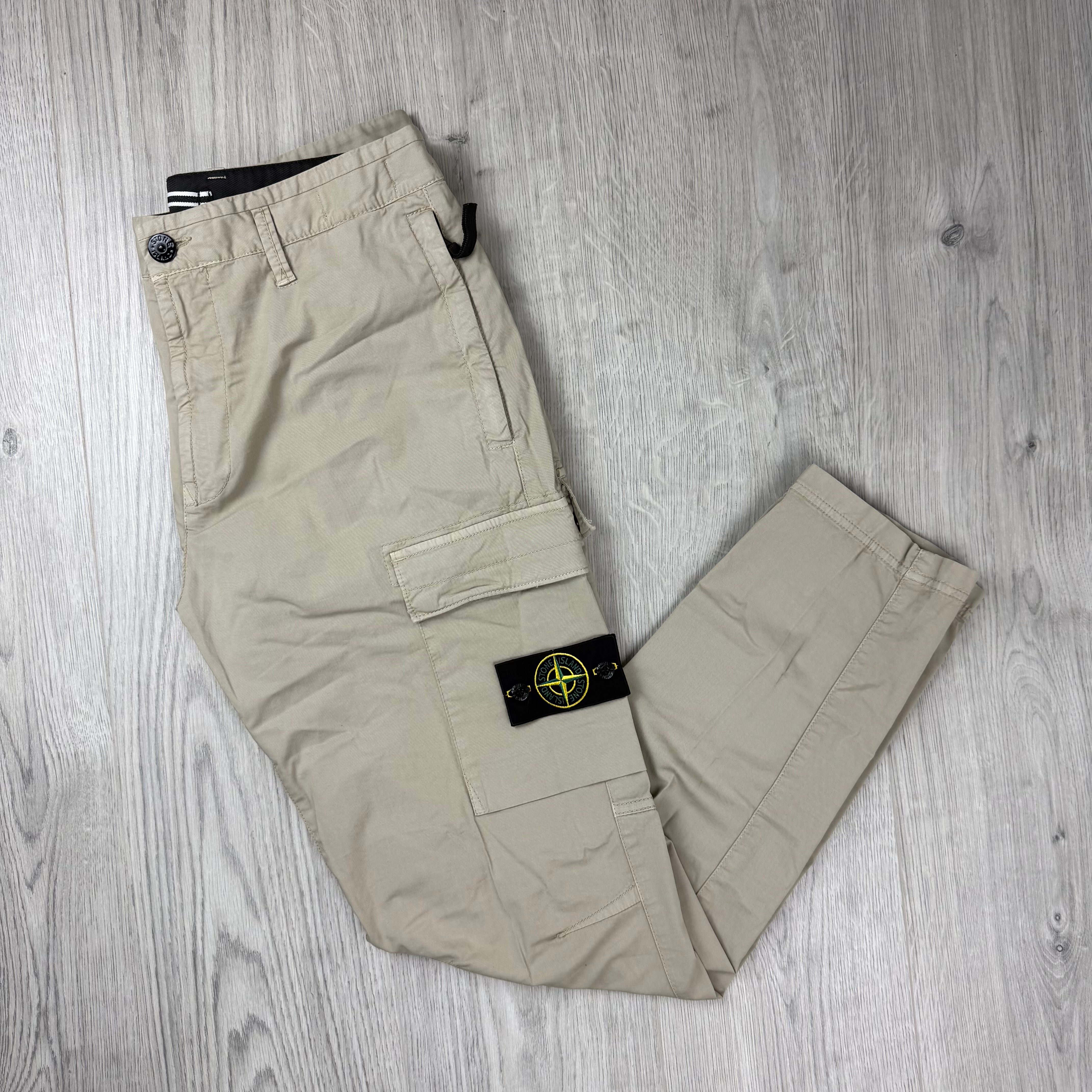 Stone Island Cargo Trousers - Desert