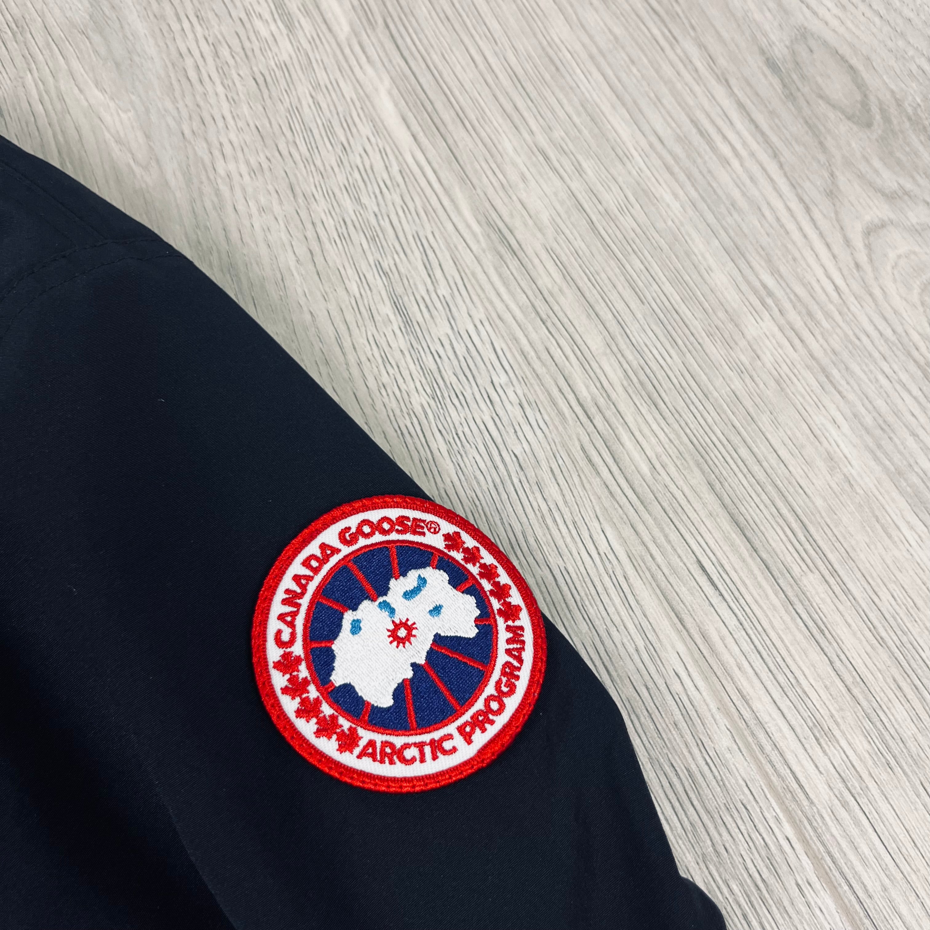 Men's Canada Goose Rosedale Jacket in Black. On sale at Open Attire.