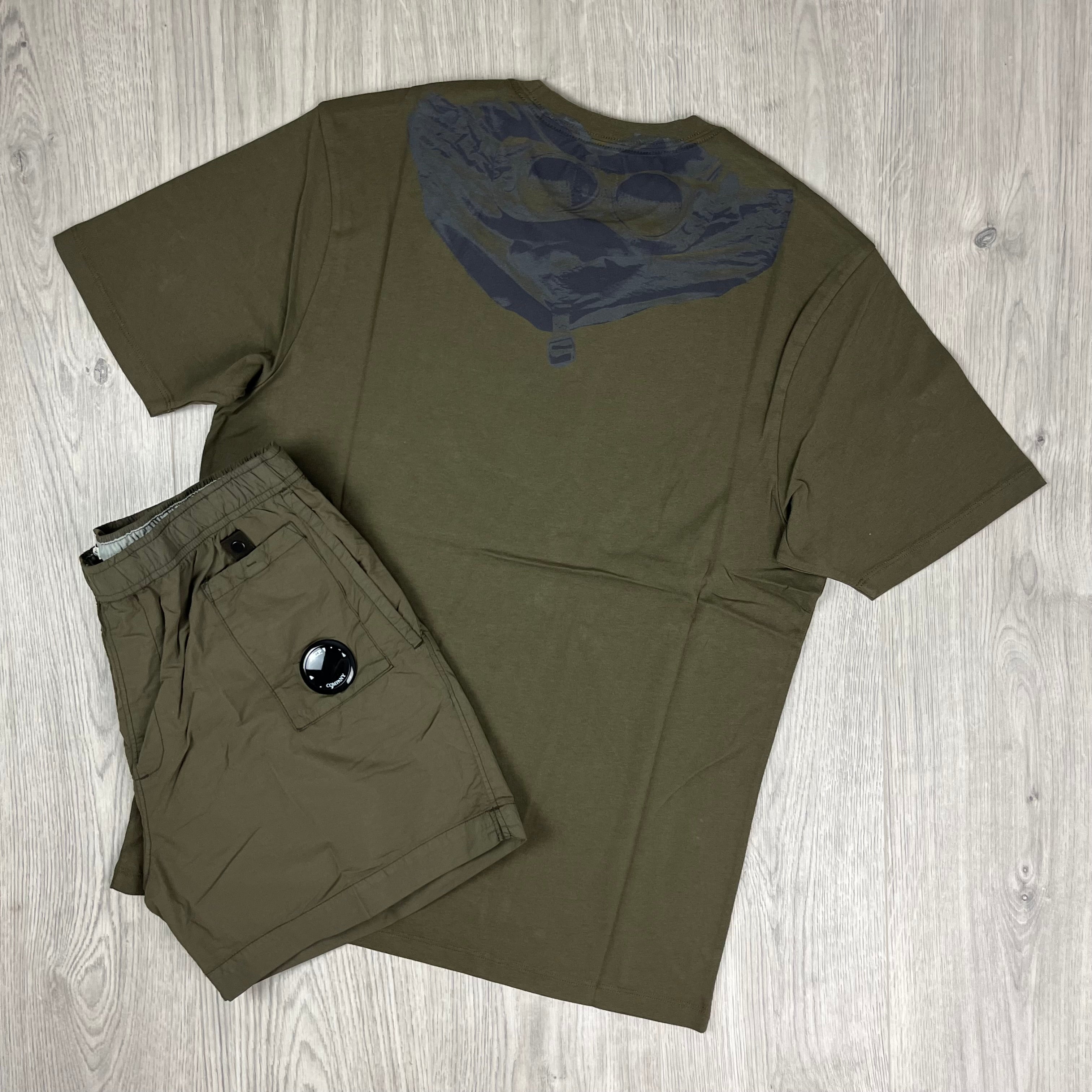 Men's CP Company Holiday Set in Ivy Green. On sale at Open Attire.