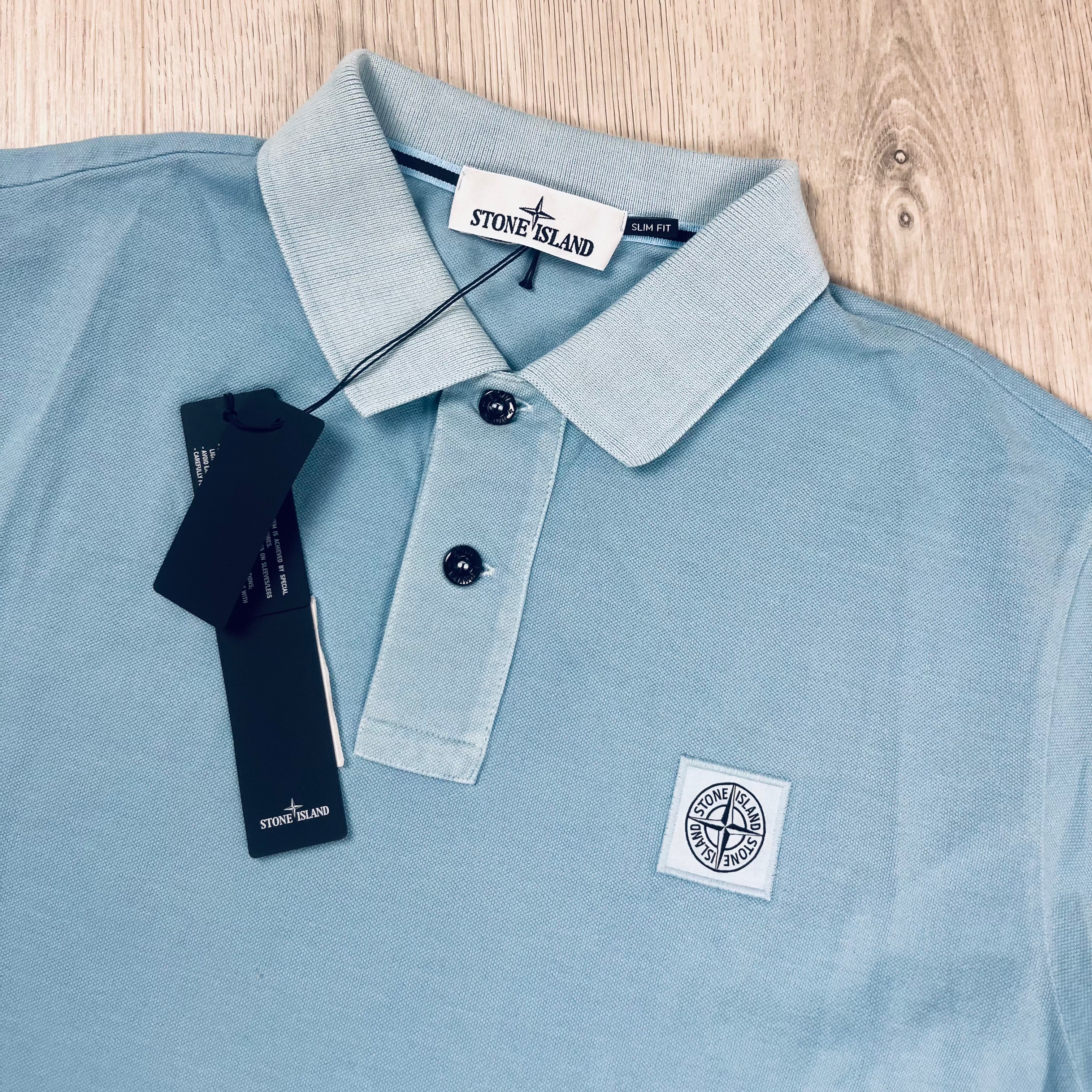 Stone Island Patch Polo Shirt