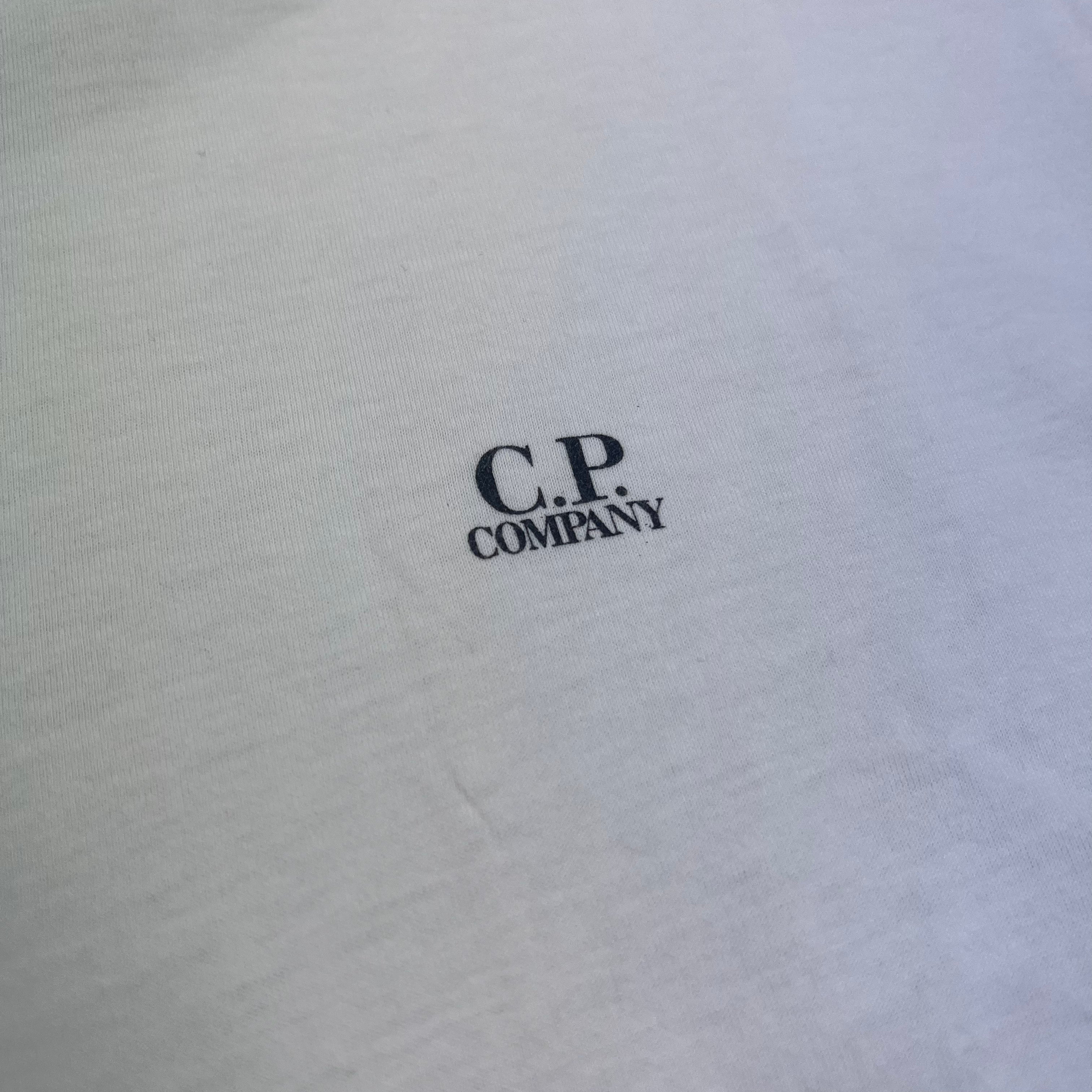CP Company Goggle T-Shirt - White