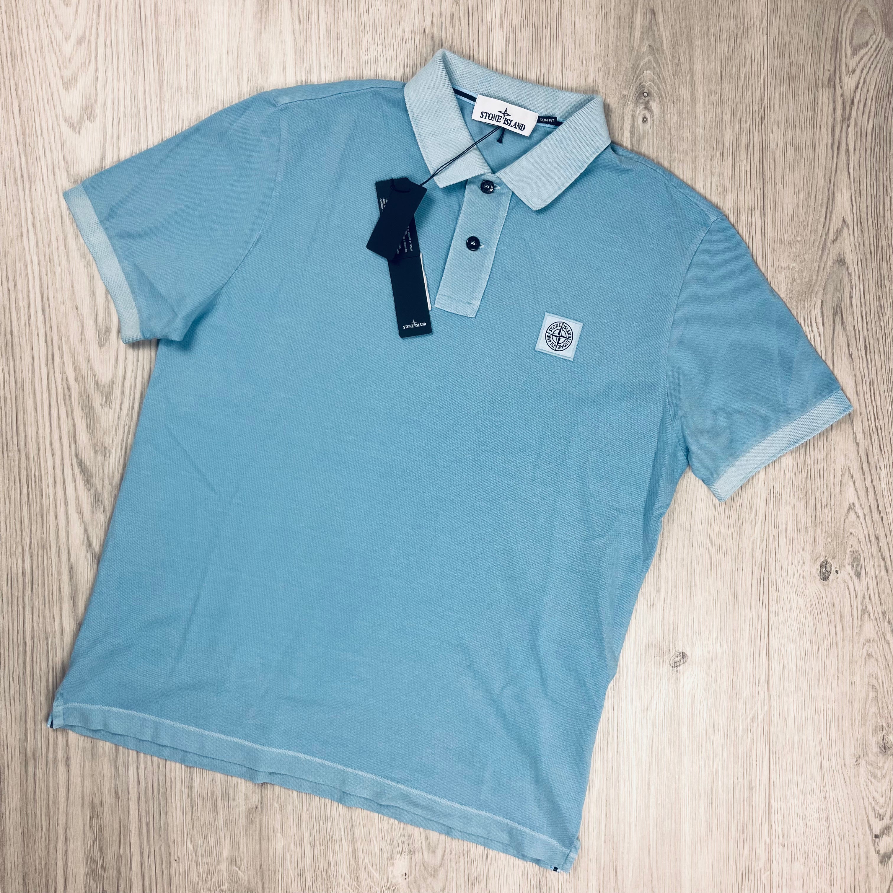 Stone Island Patch Polo Shirt