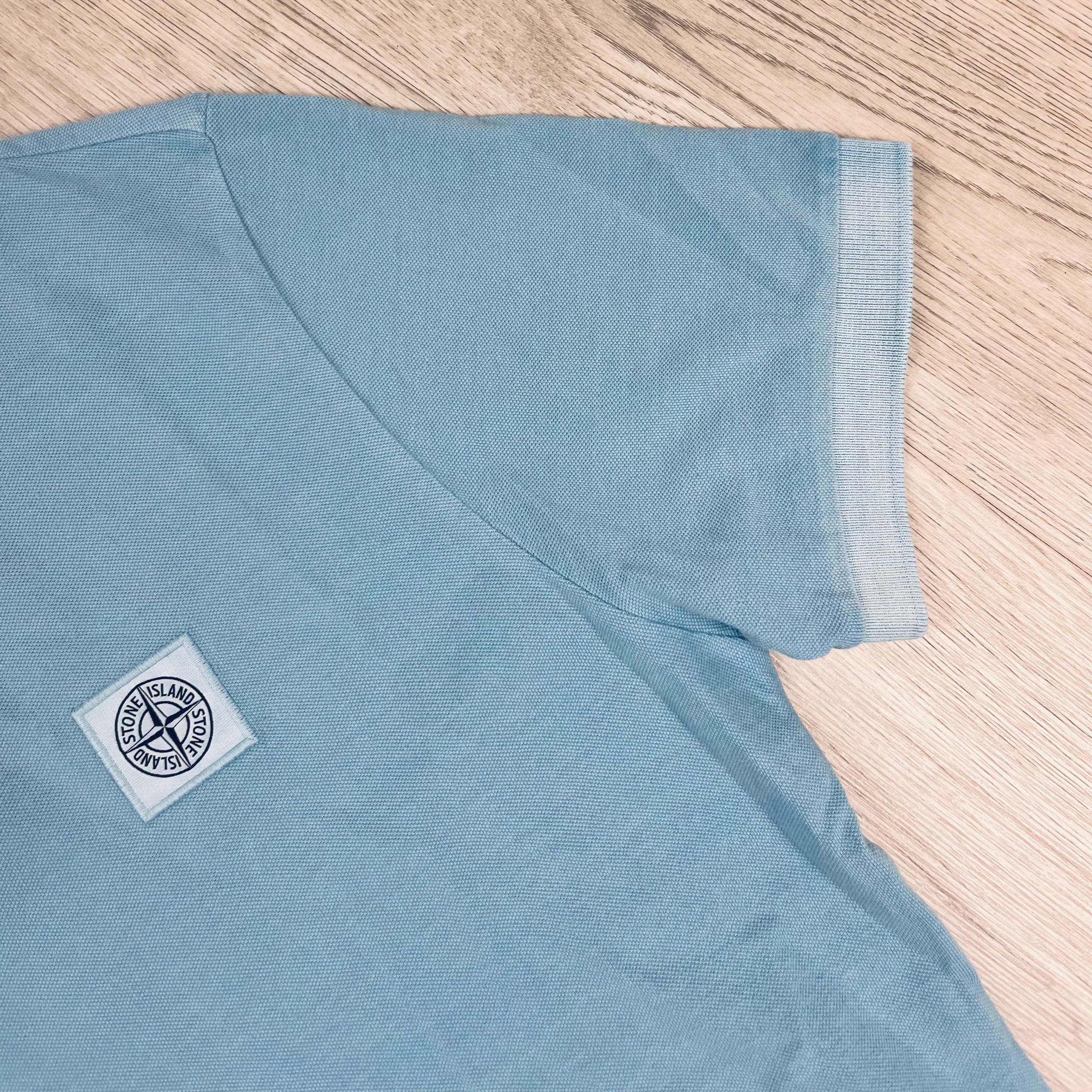 Stone Island Patch Polo Shirt