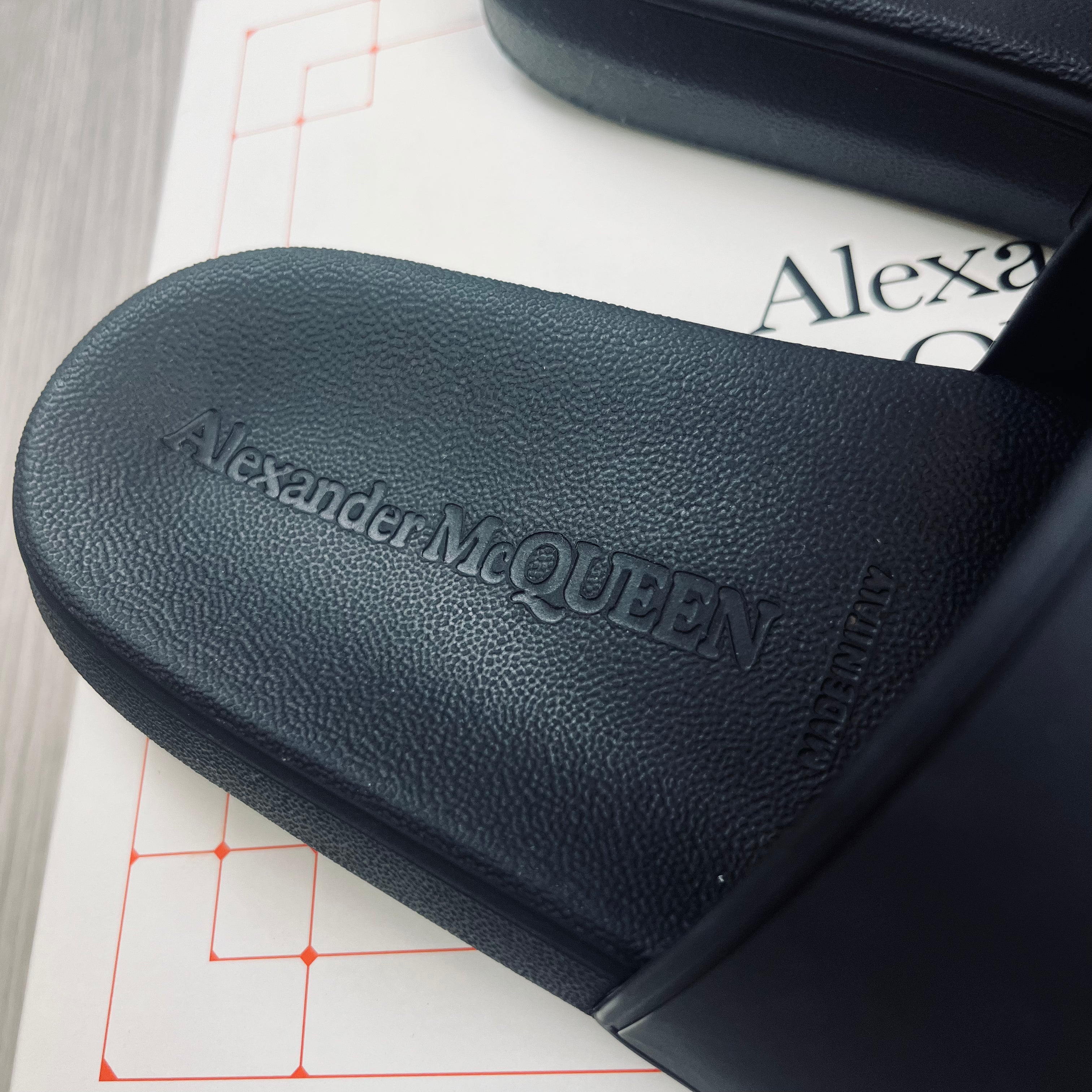 Alexander McQueen Rubber Slides