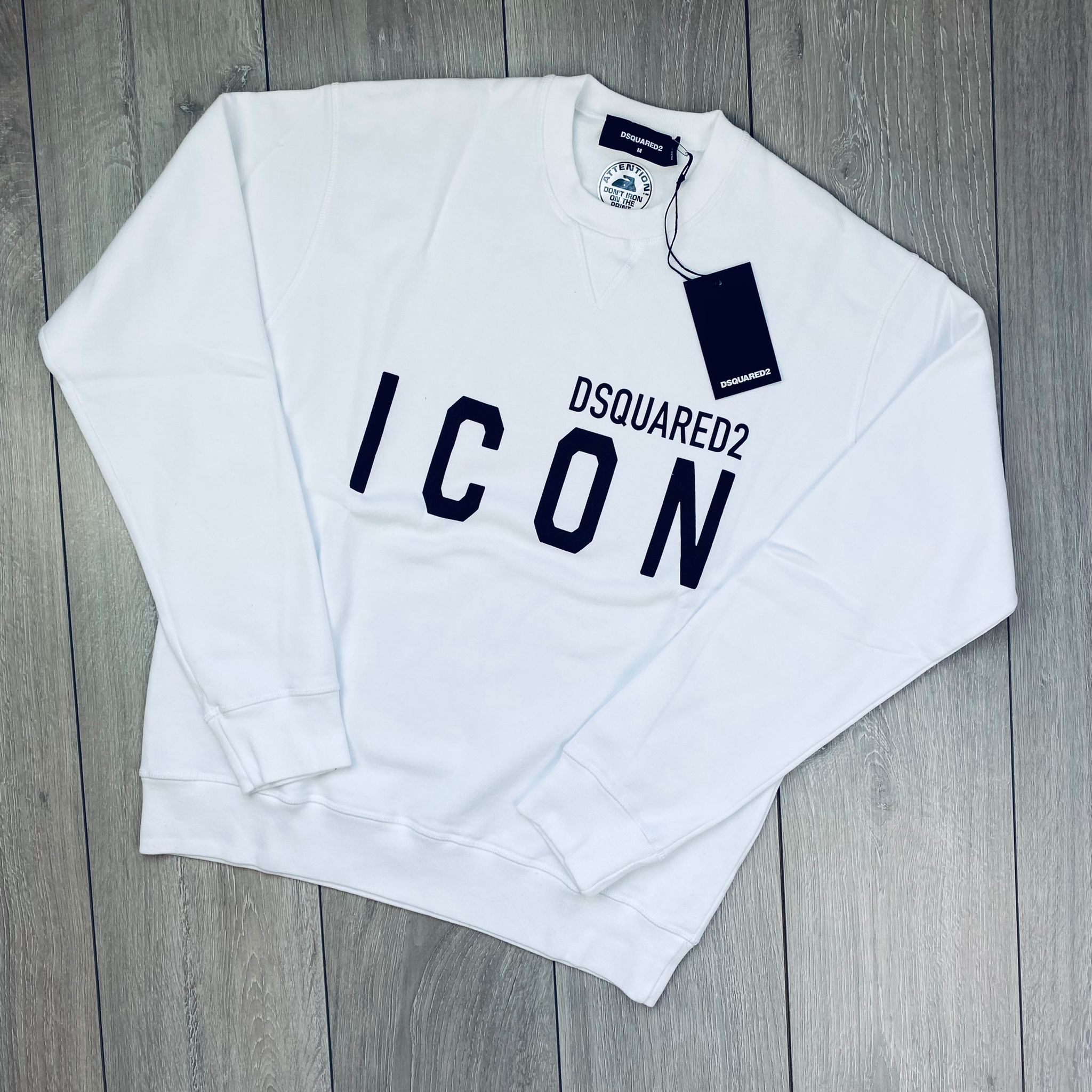 Dsquared2 sweatshirt white online