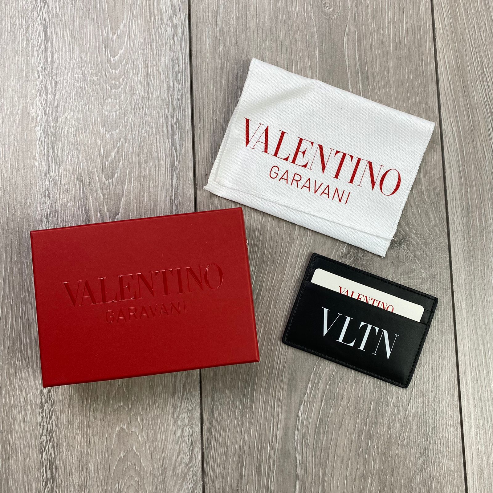 Valentino Leather Cardholder