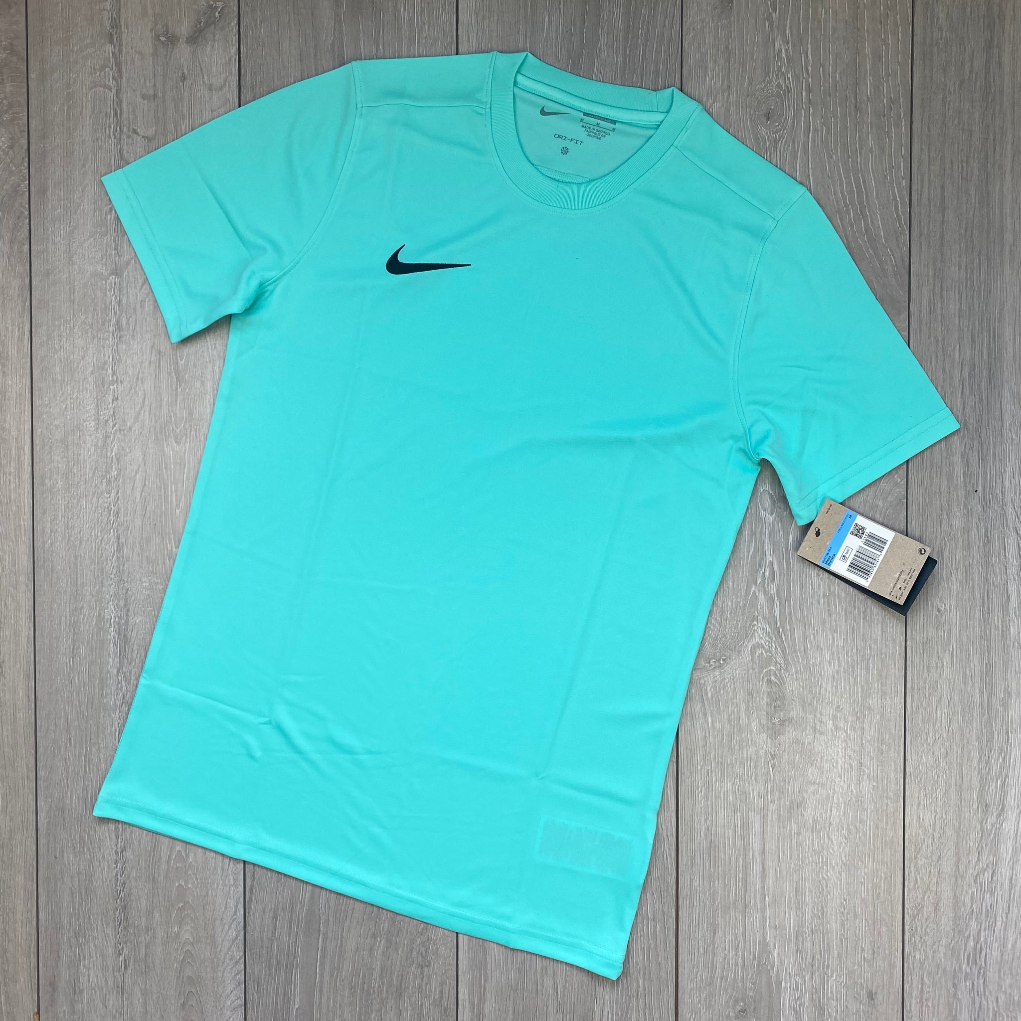 Turquoise nike top t shirt