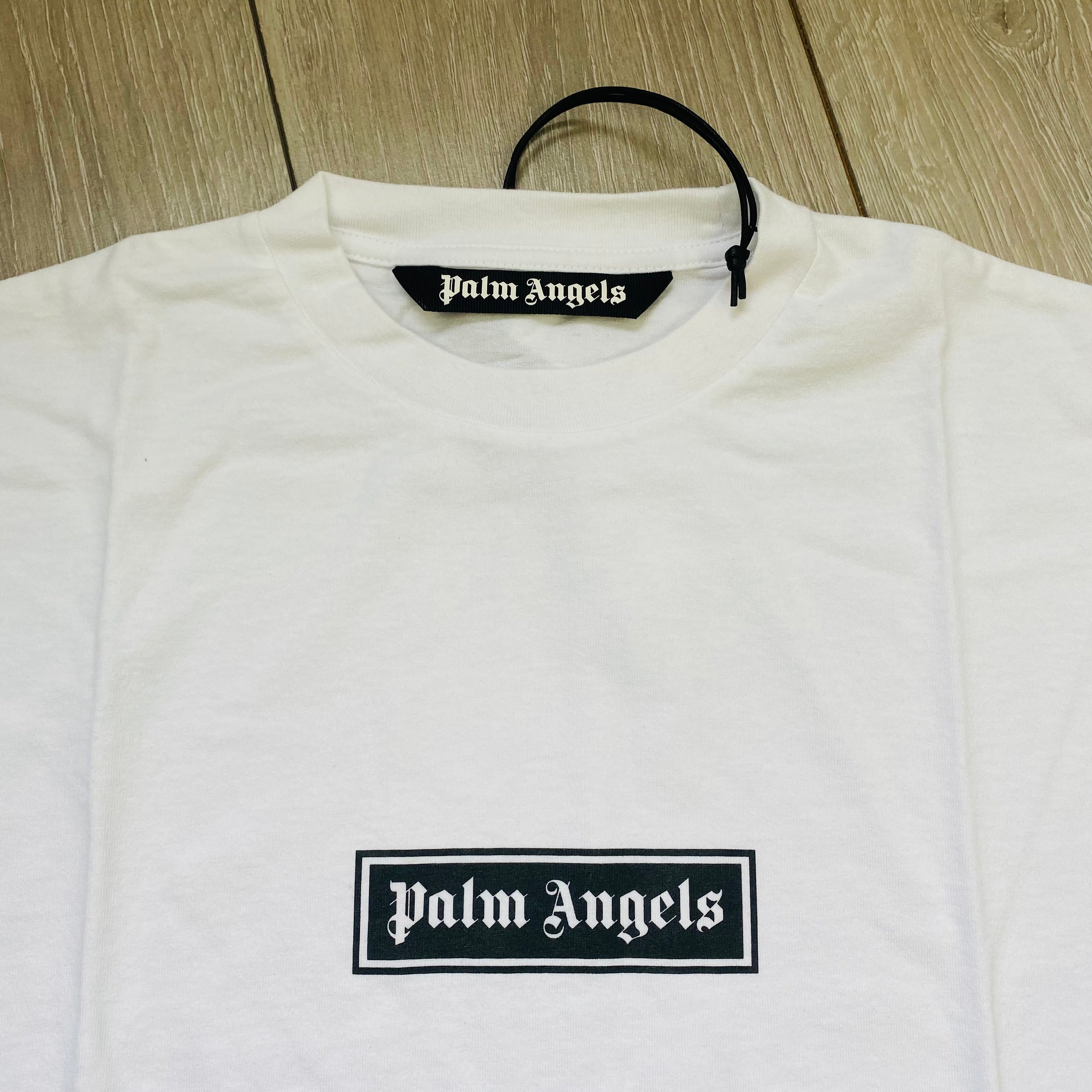 Palm Angels Box Logo T-Shirt - White