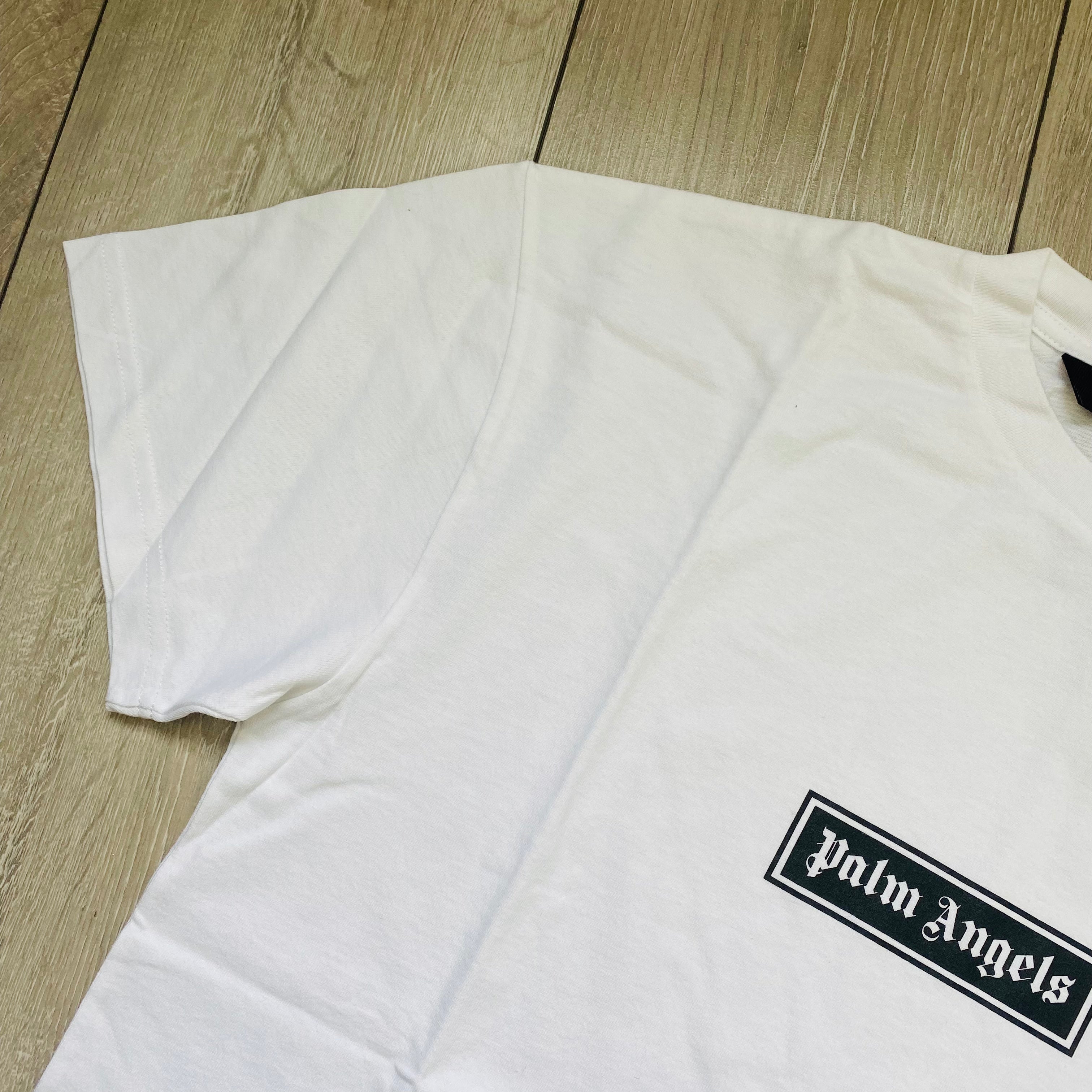Palm Angels Box Logo T-Shirt - White