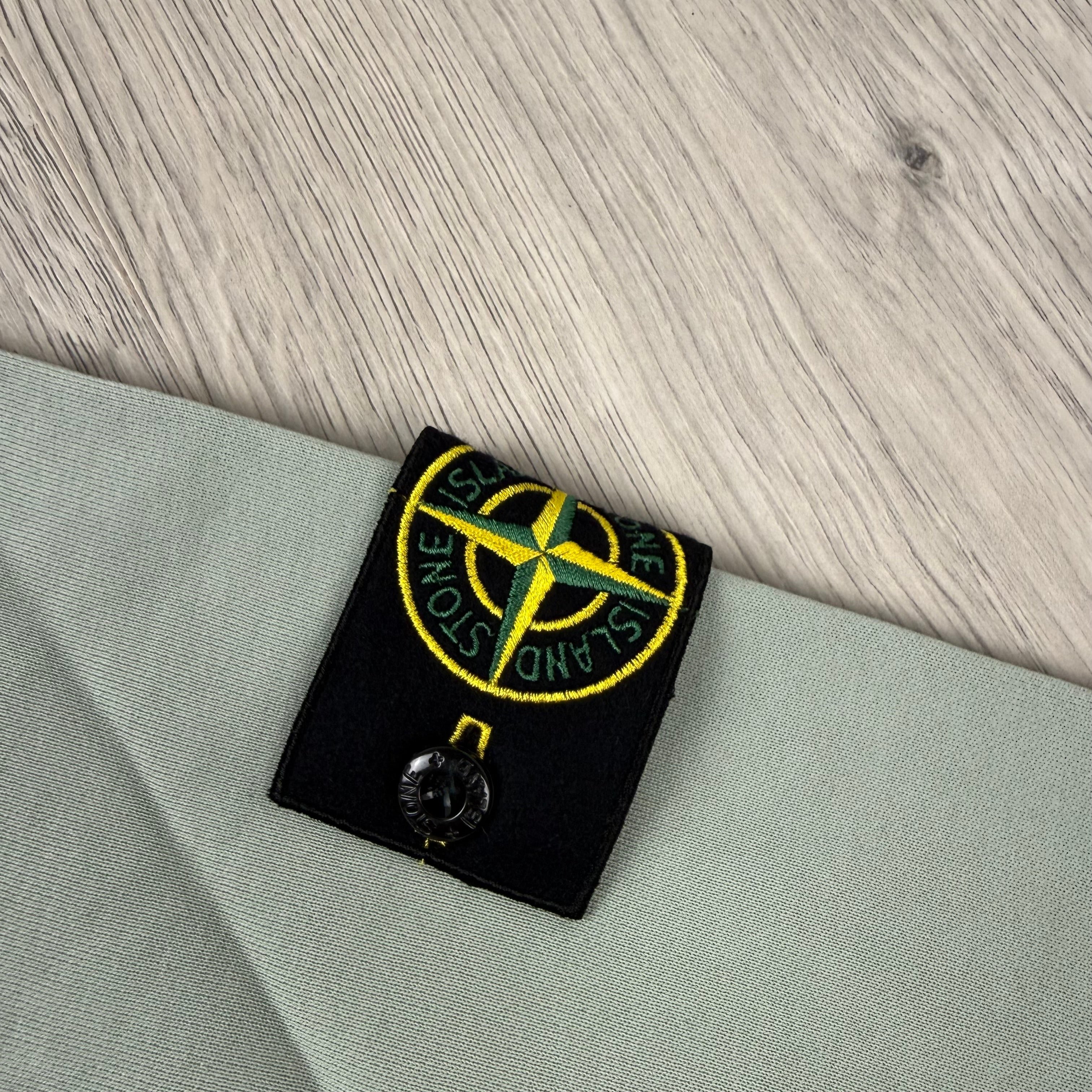 Stone Island Dyed Hoodie - Sage