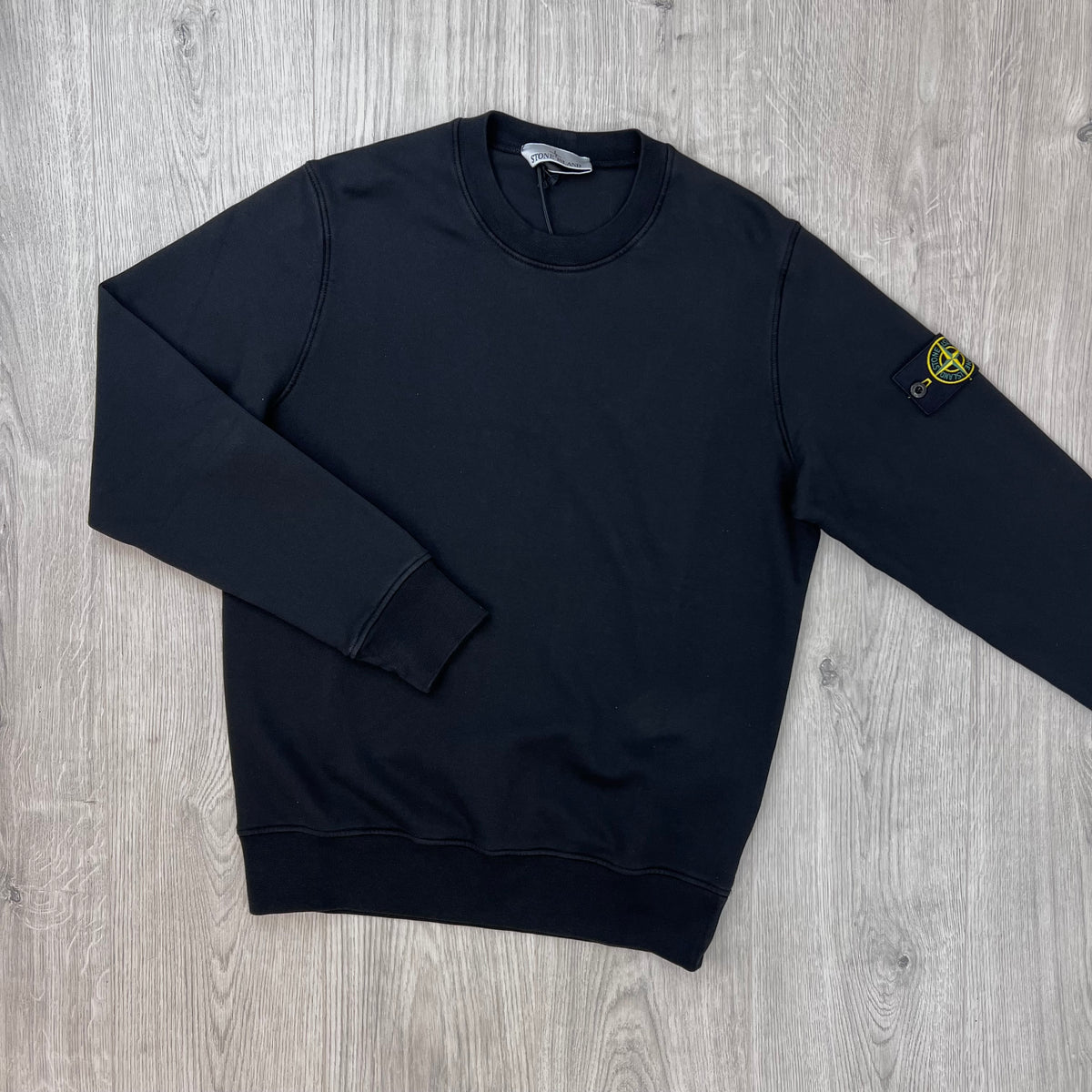 Stone Island Dyed Sweatshirt - Black