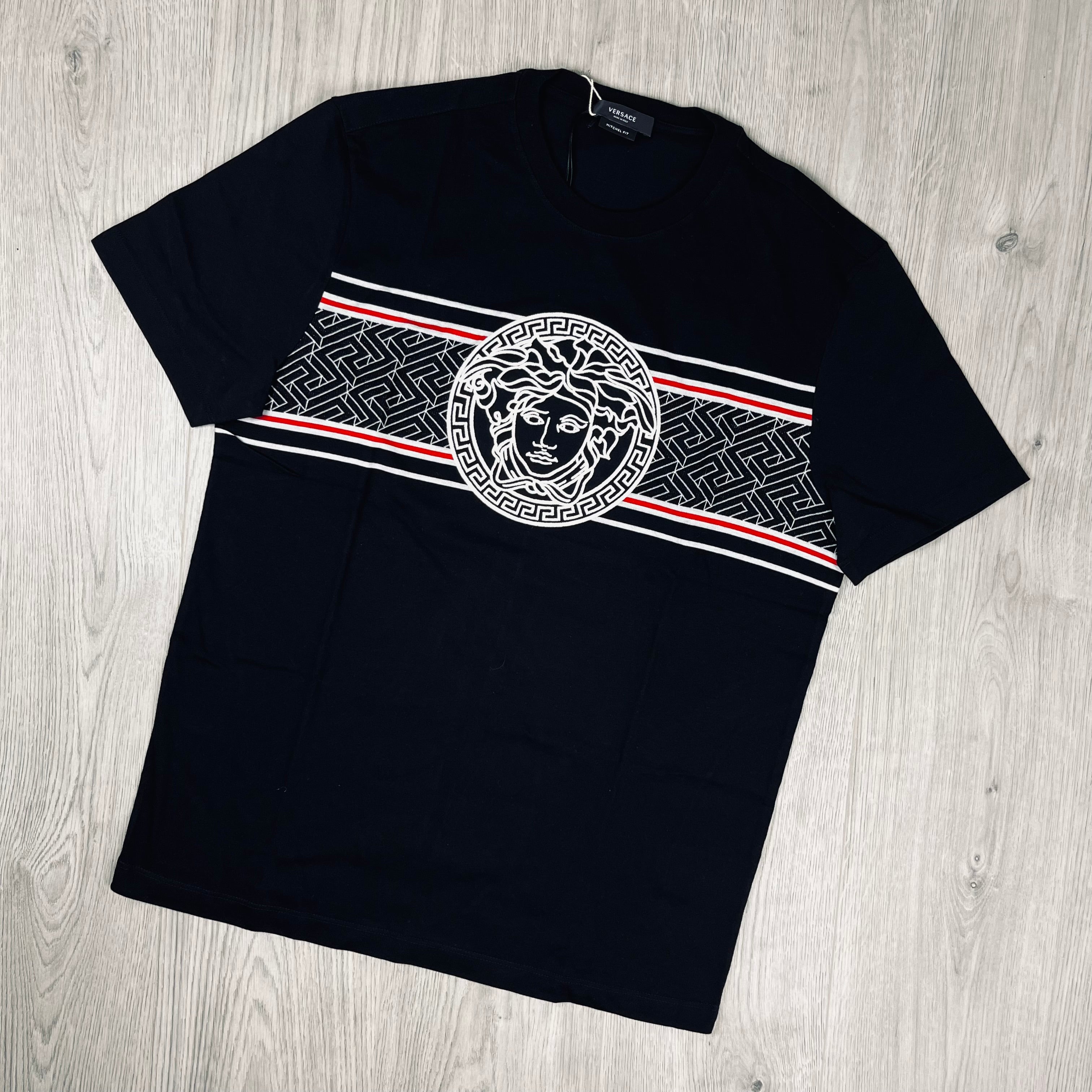 Versace | Men's Medusa T-Shirt | Black | Outlet Sale