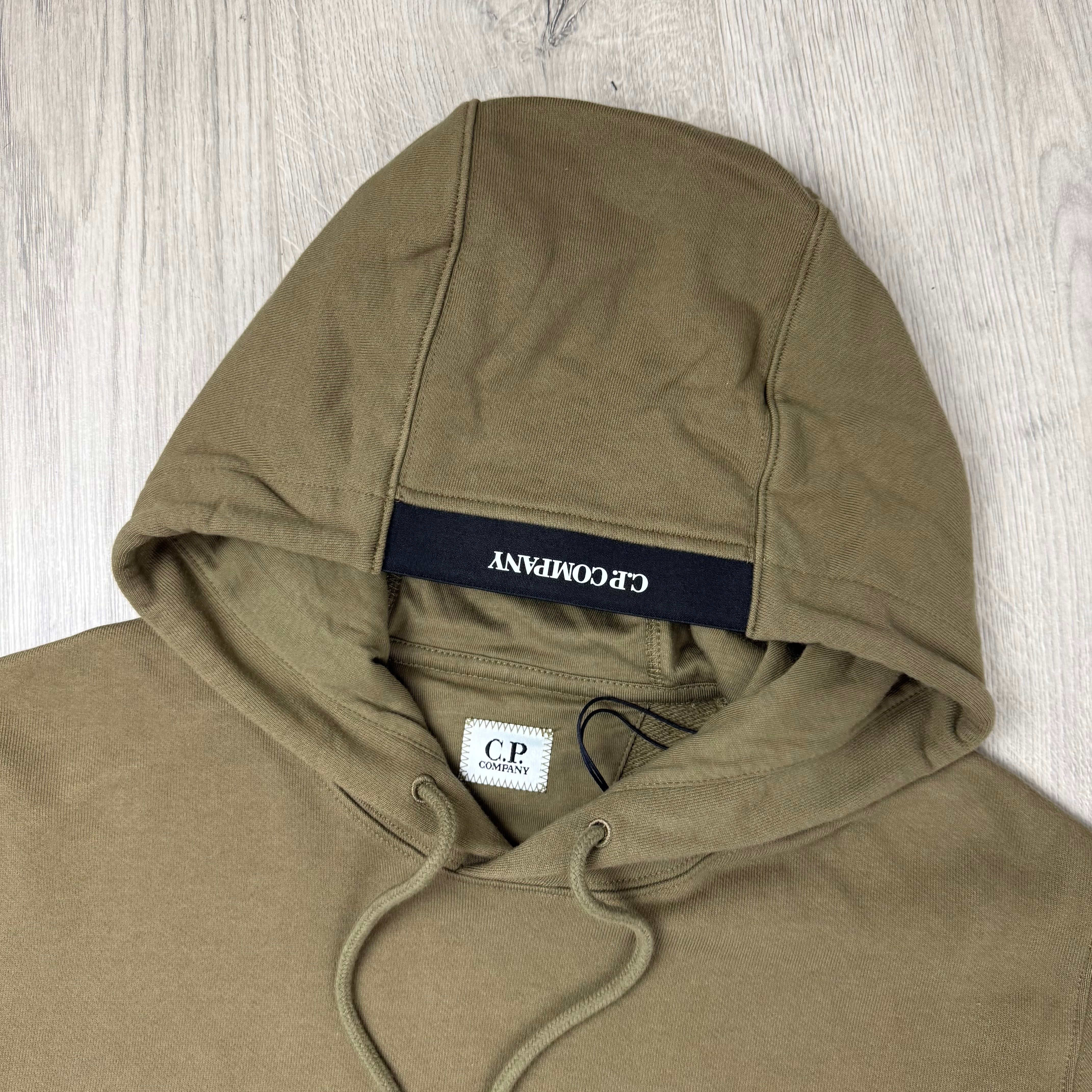 CP Company | Men's Pullover Hoodie | Pistachio Shell | Outlet Sale