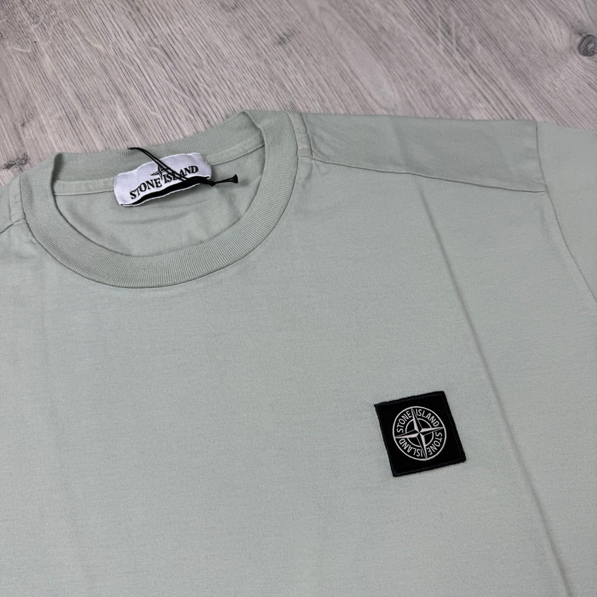 Stone Island Patch T-Shirt - Sage