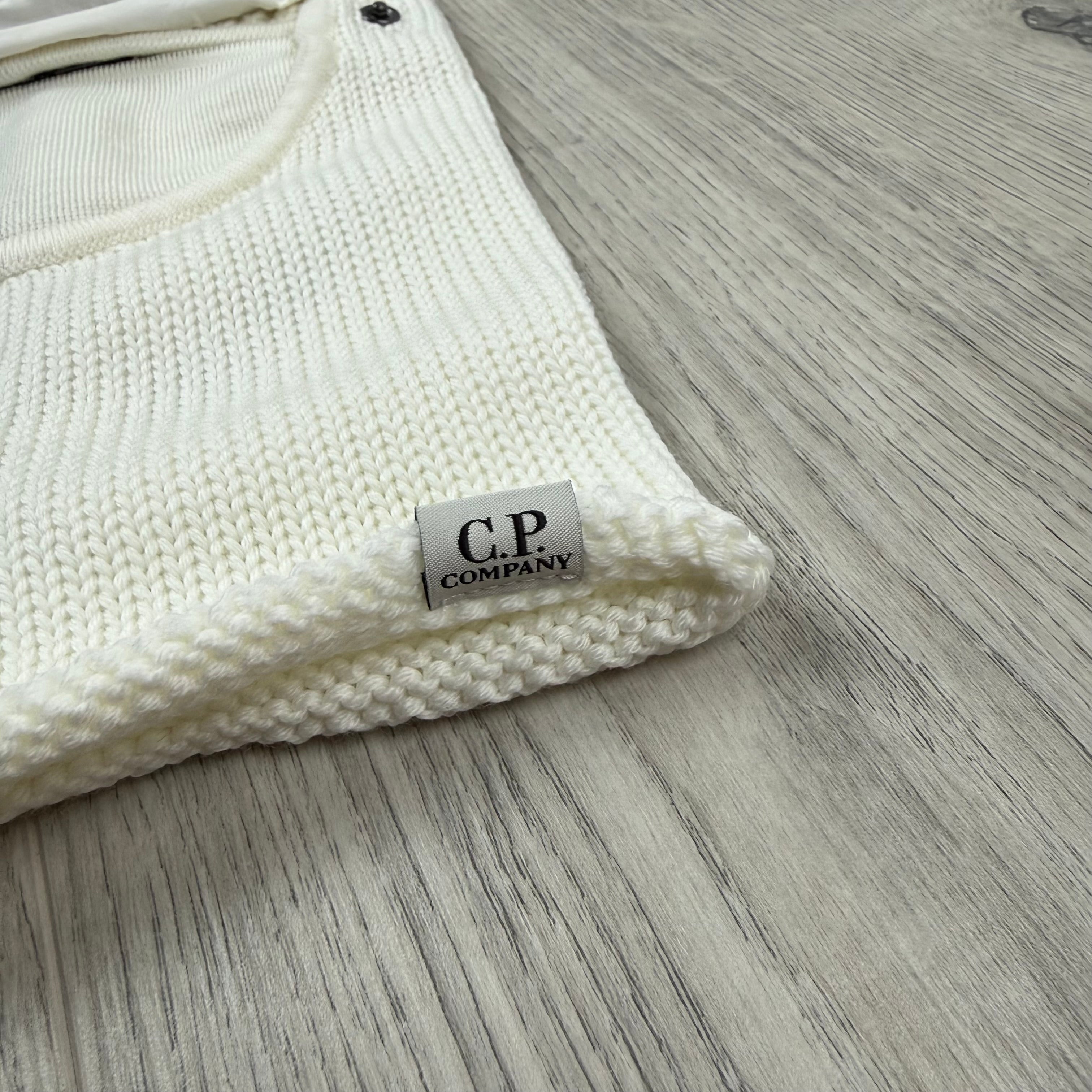 CP Company Goggle Ski Mask - White