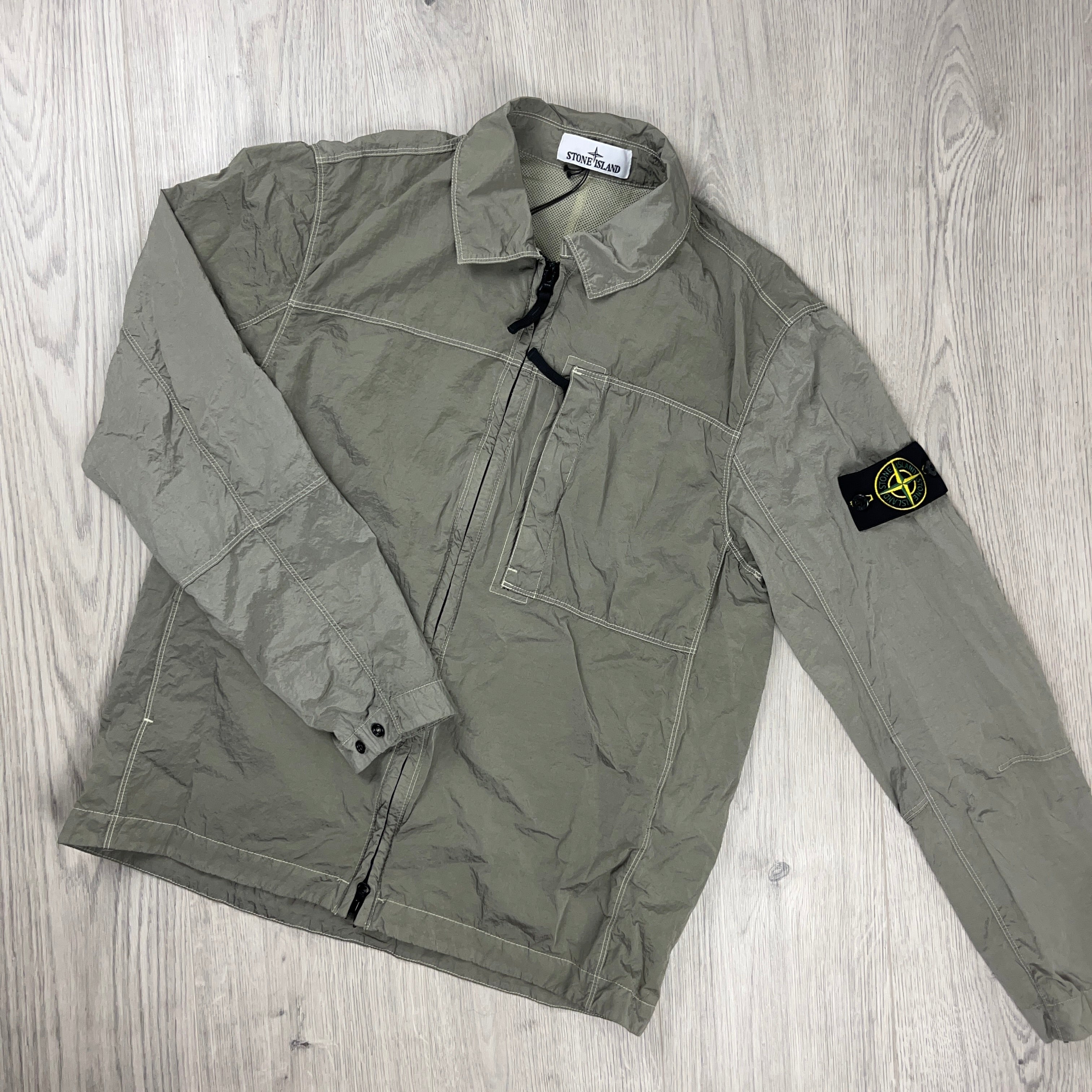 Mens stone island overshirt sale best sale