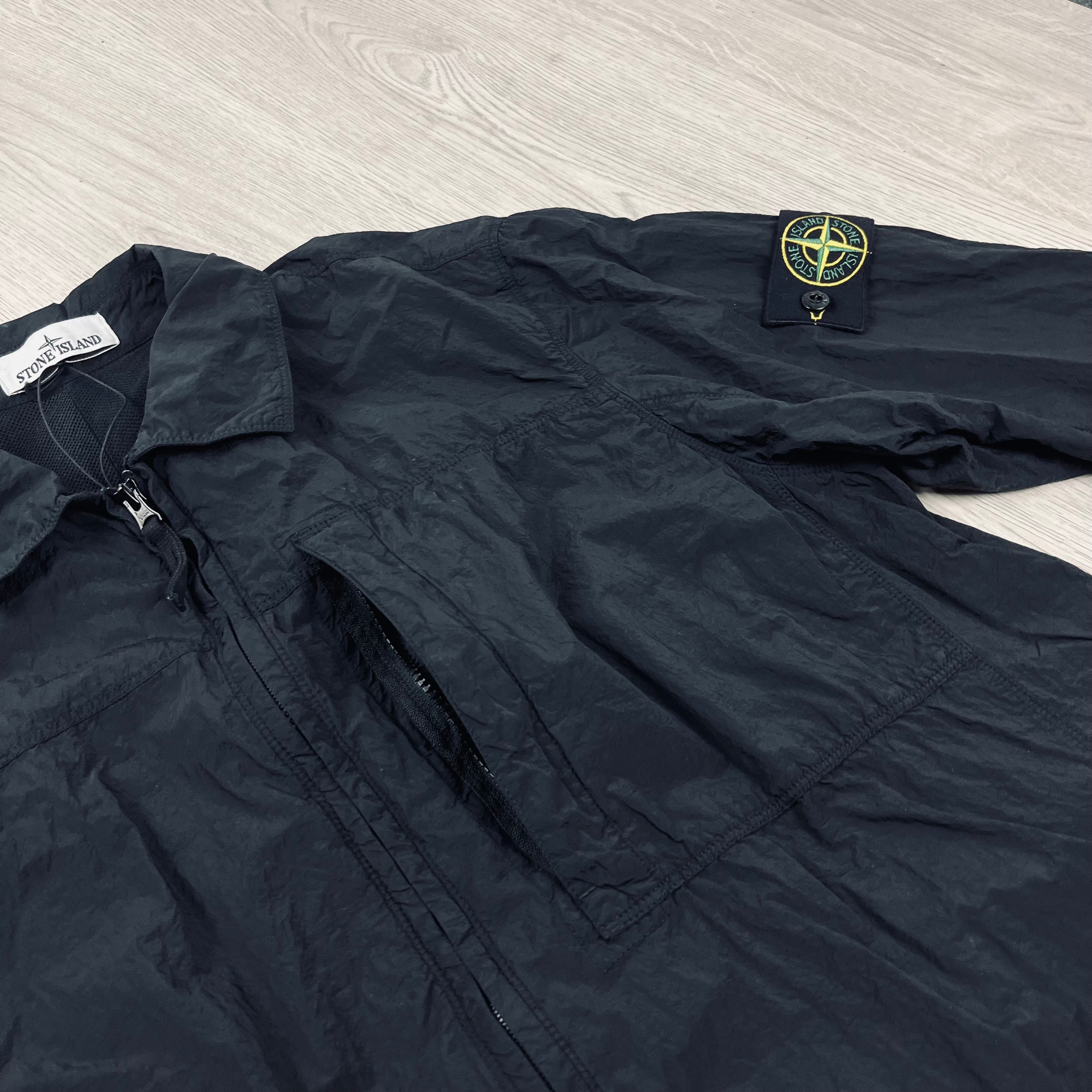 Stone Island Metal Overshirt - Black